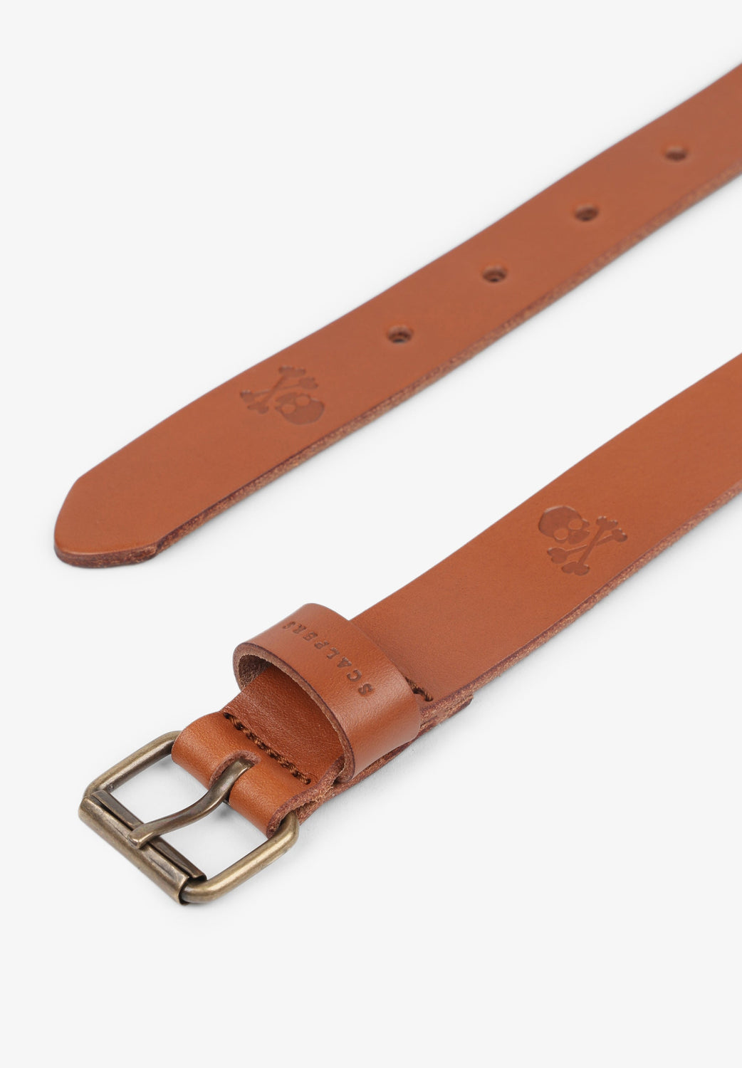 CINTURÓN CALAVERAS GRABADAS - Scalpers