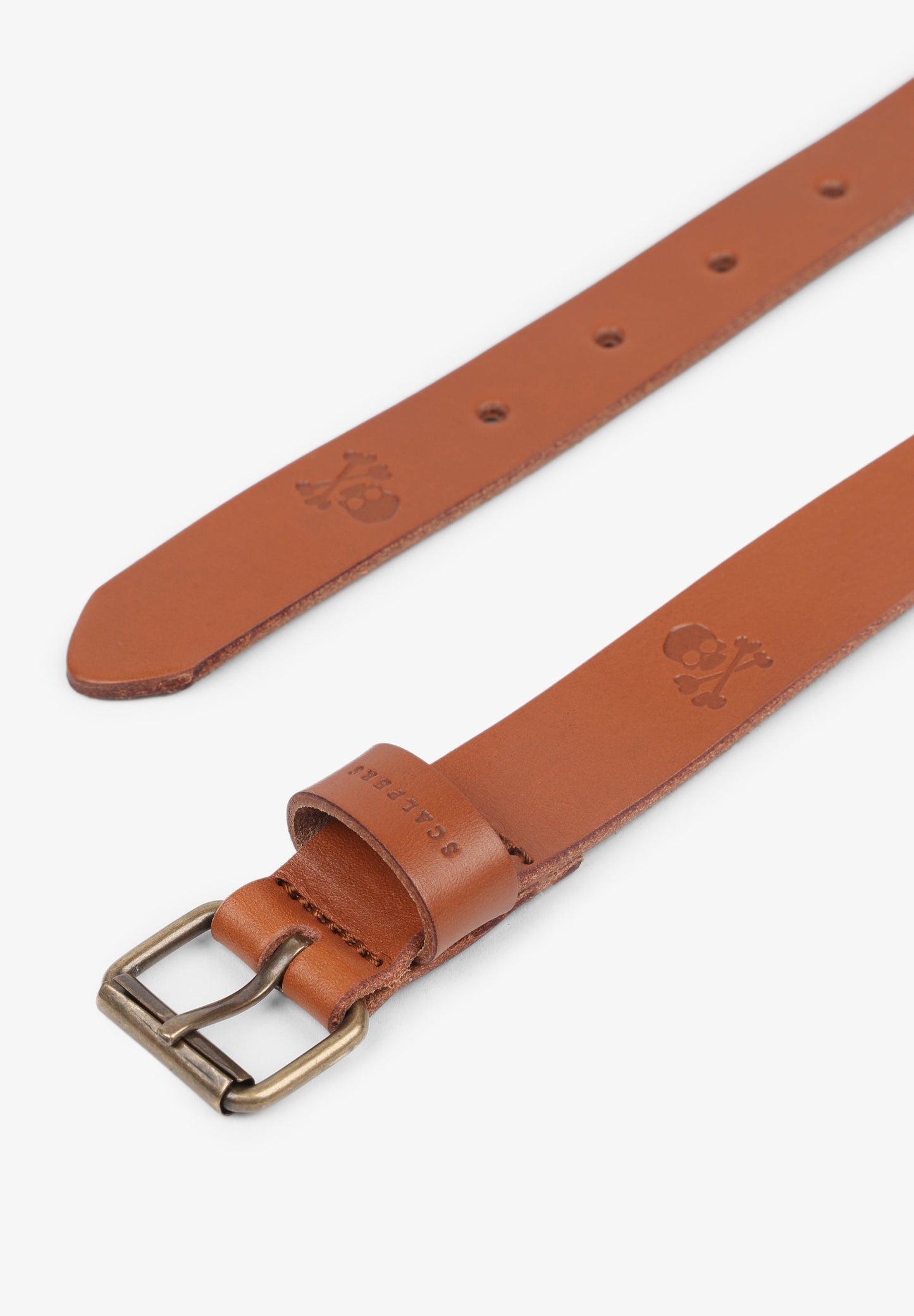 CINTURÓN CALAVERAS GRABADAS - Scalpers