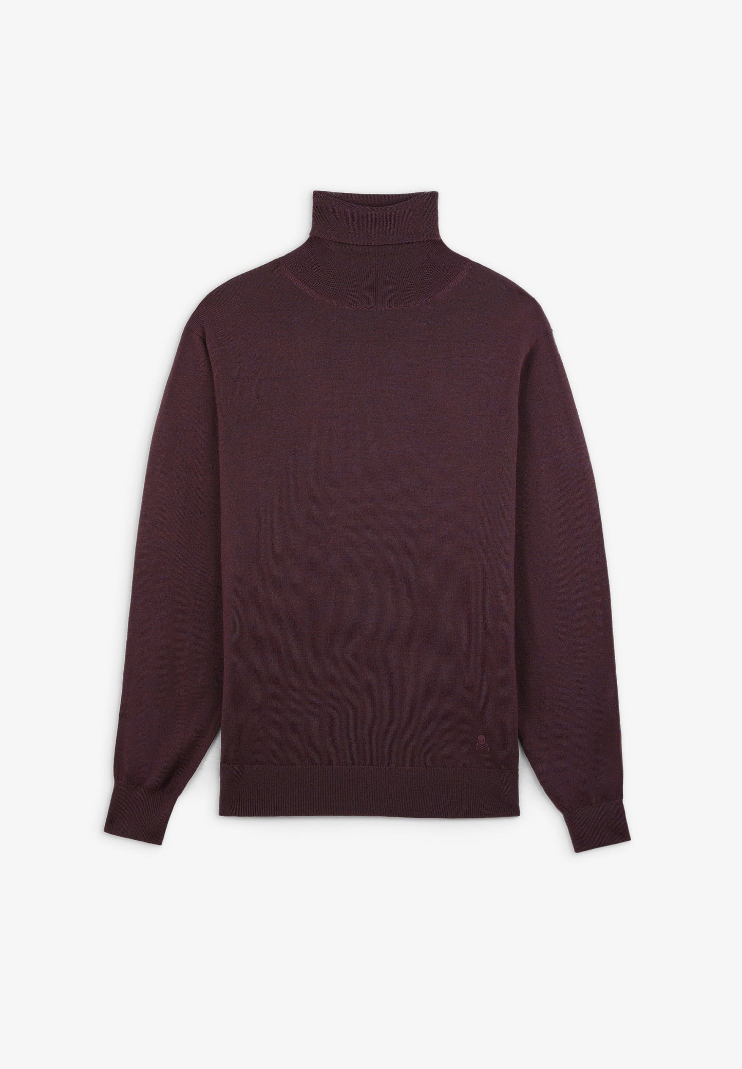 SWEATER GOLA ENROLADA LOGO LÃ