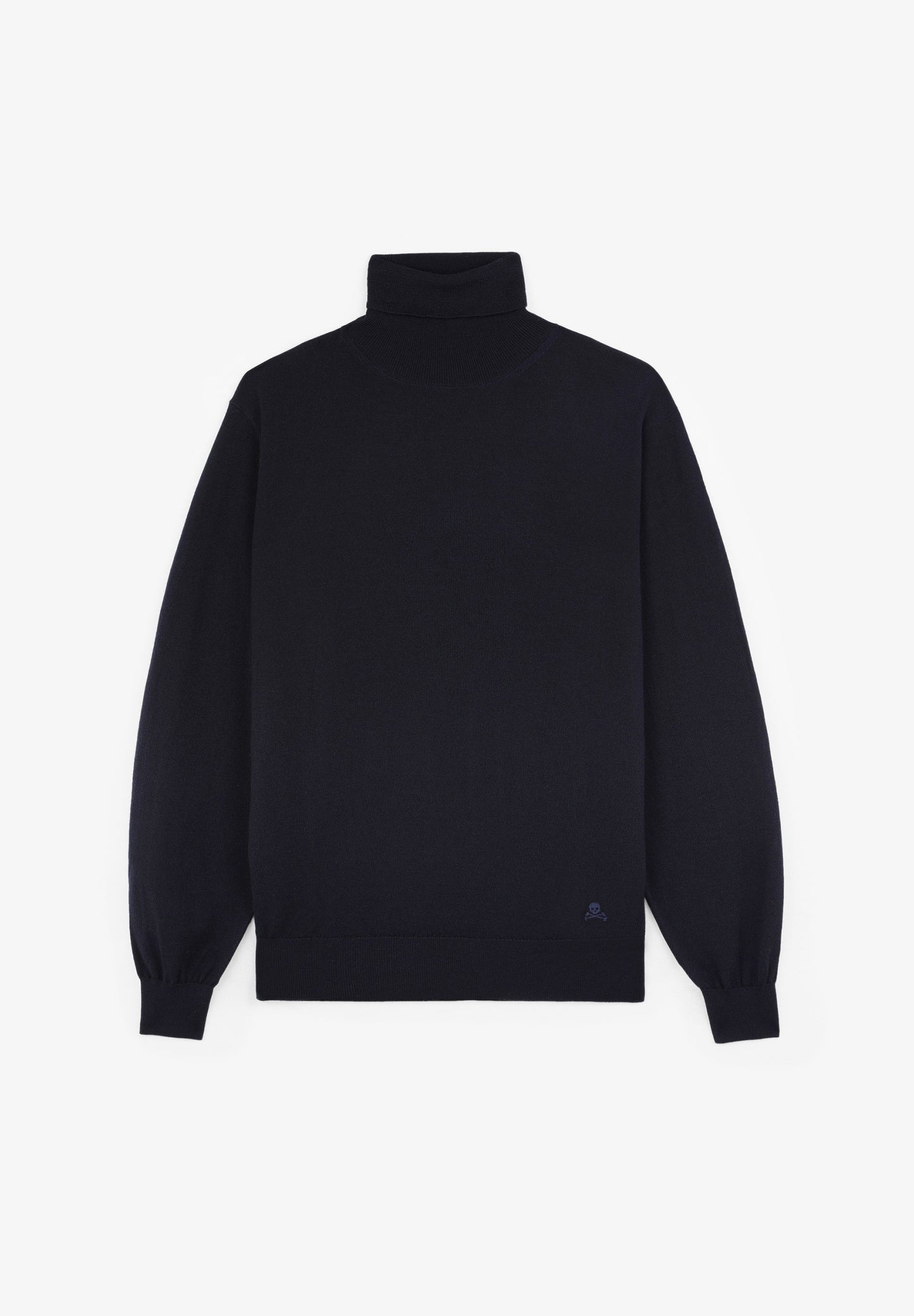 SWEATER GOLA ENROLADA LOGO LÃ