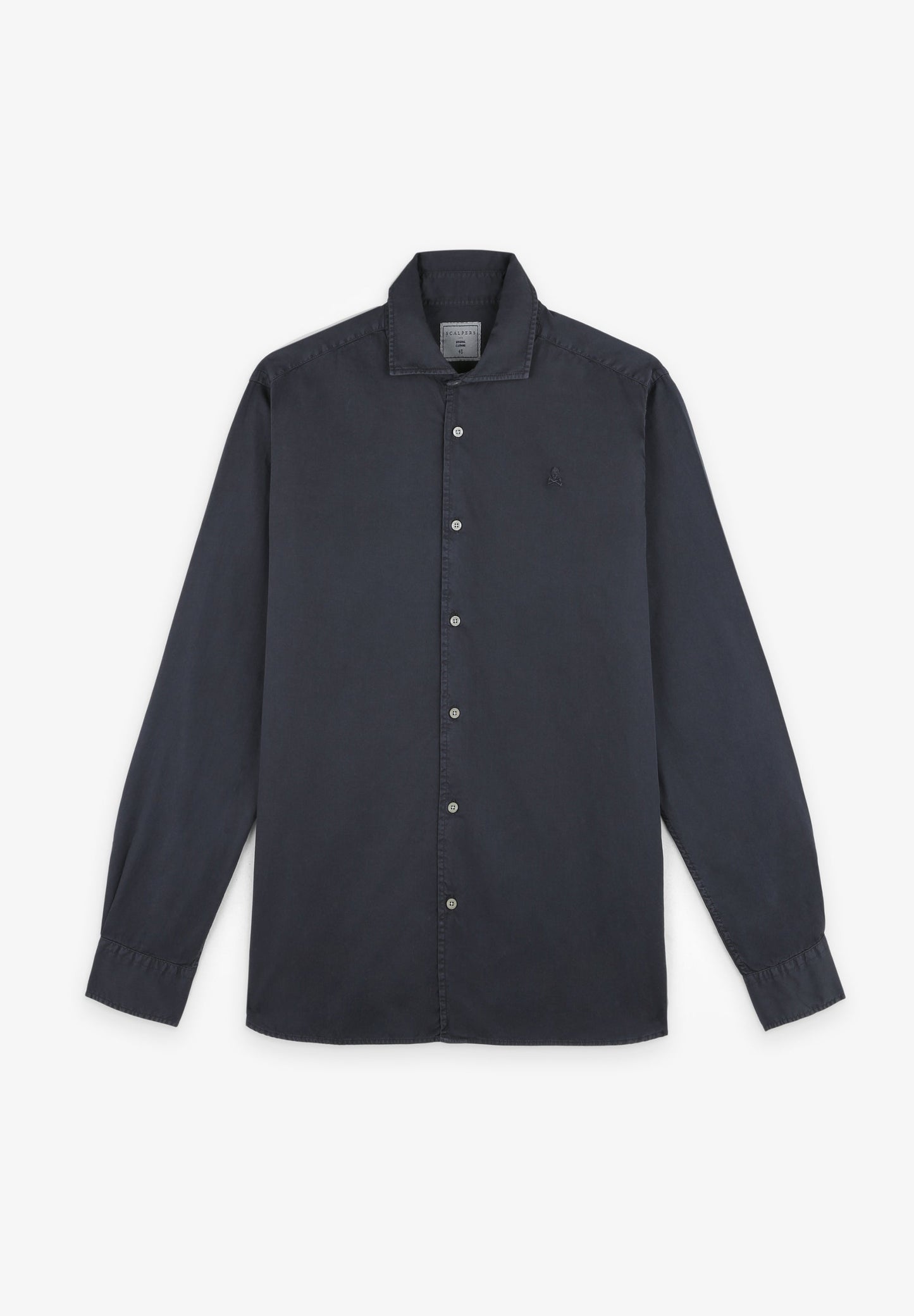 CAMISA DESBOTADA COM LOGÓTIPO