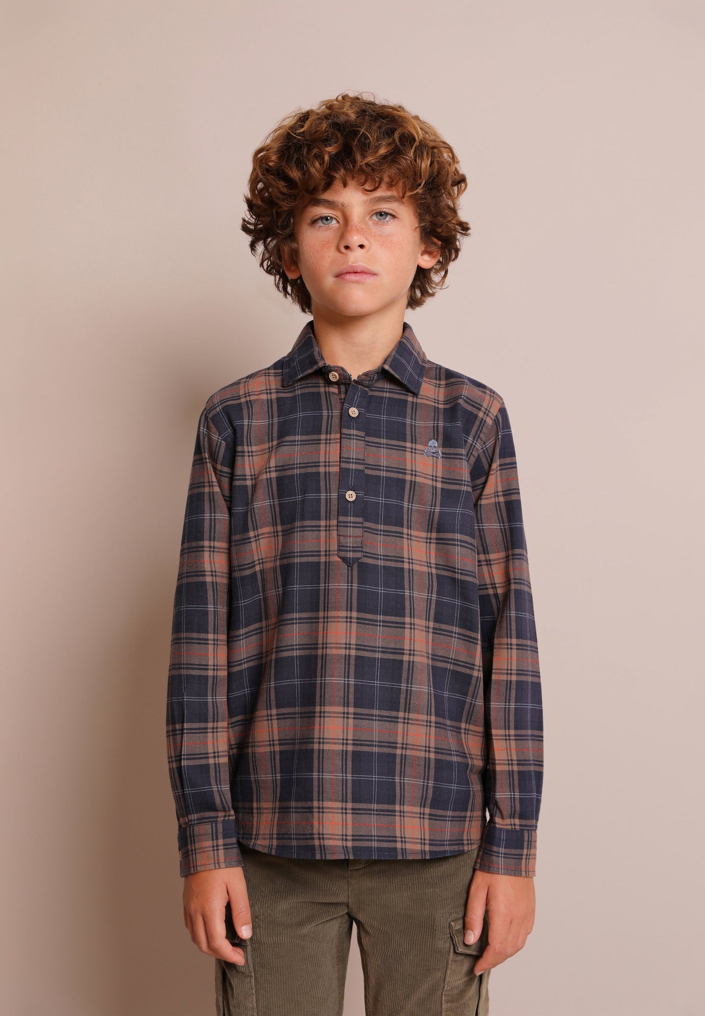 CAMISA POLO DE XADREZ JANELA