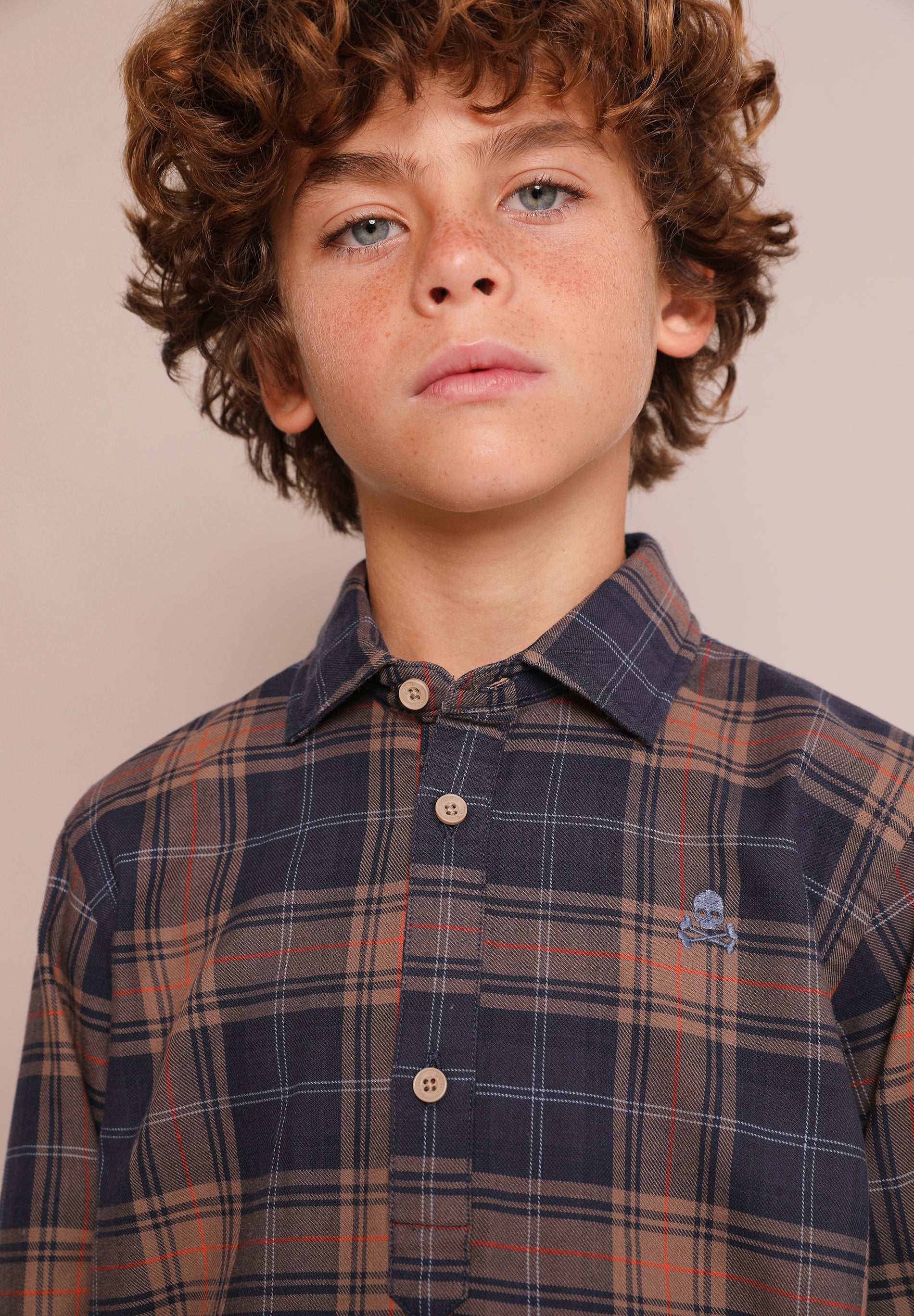 CAMISA POLO DE XADREZ JANELA