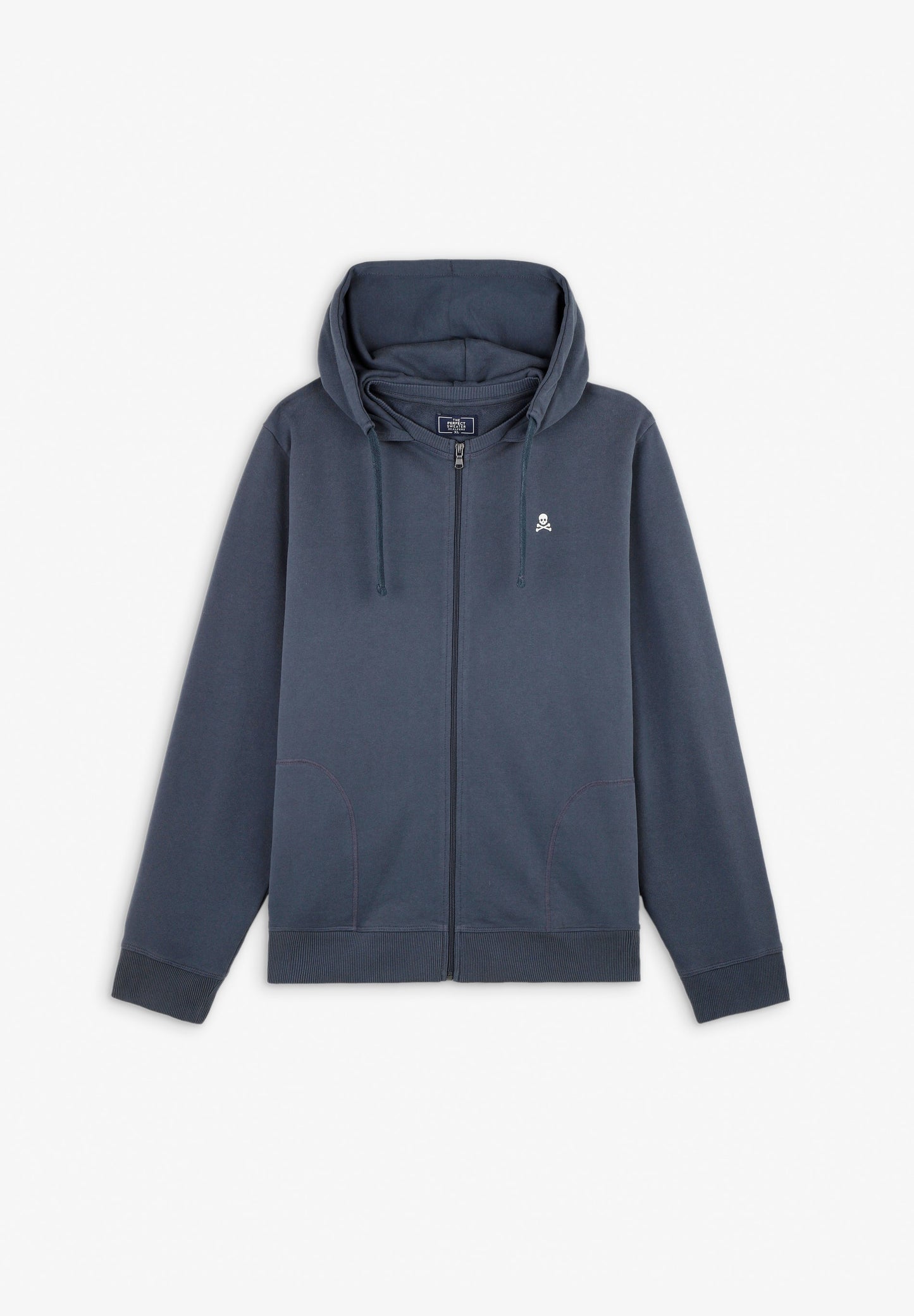 SWEATSHIRT COM CAPUZ COM SKULL EM CONTRASTE