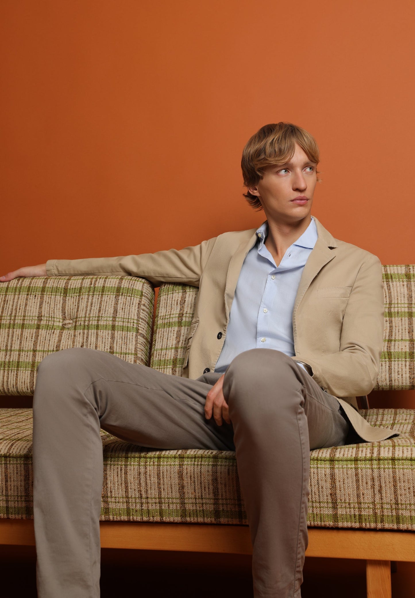 BLAZER CASUAL EM ALGODÃO