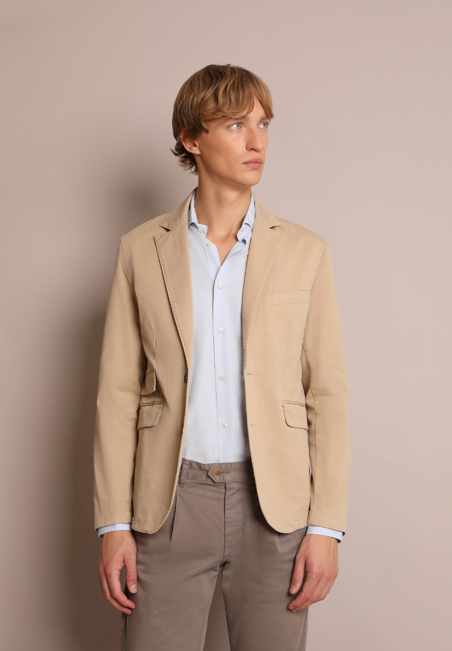 BLAZER CASUAL EM ALGODÃO