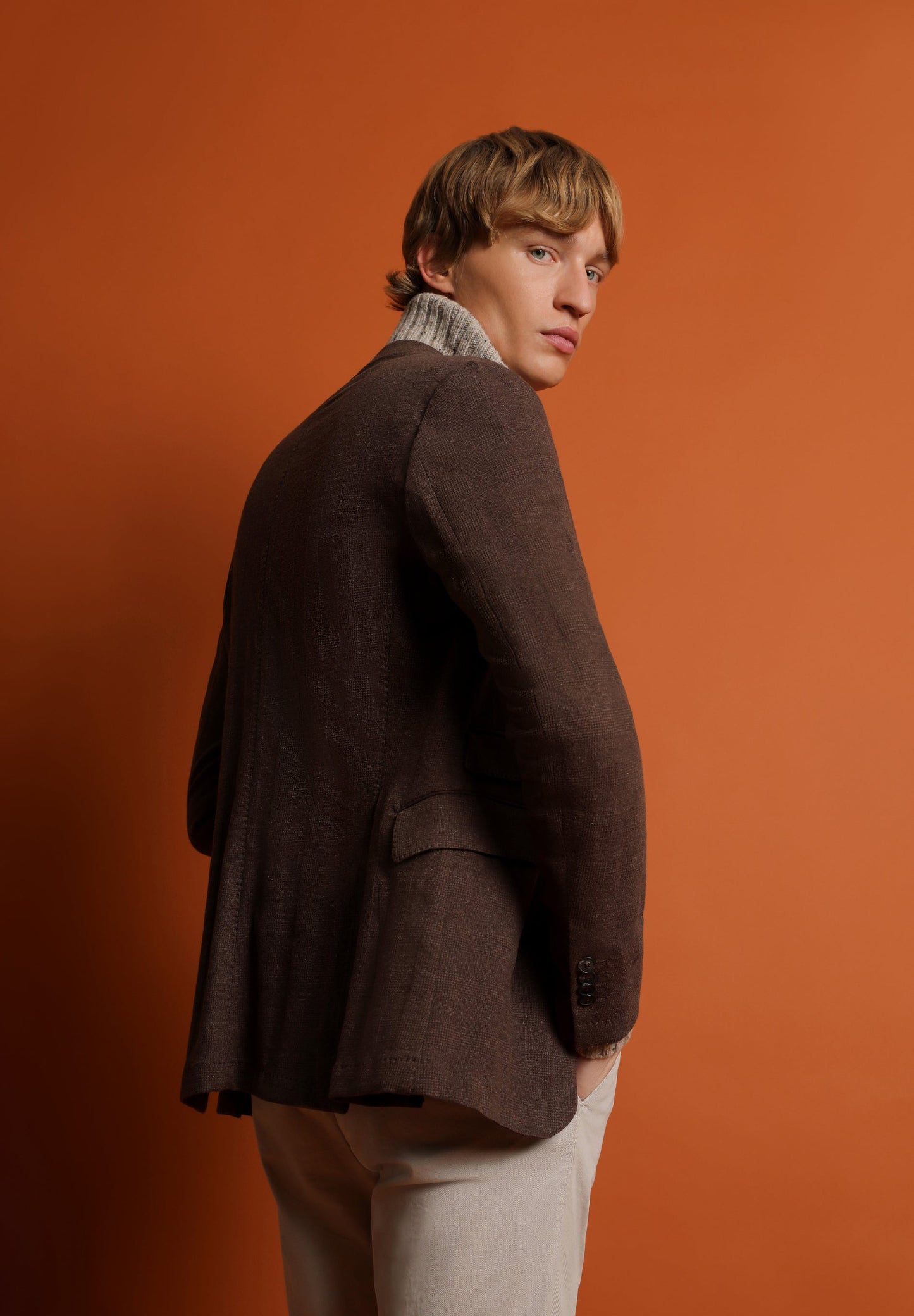 BLAZER DE ALGODÃO EM XADREZ