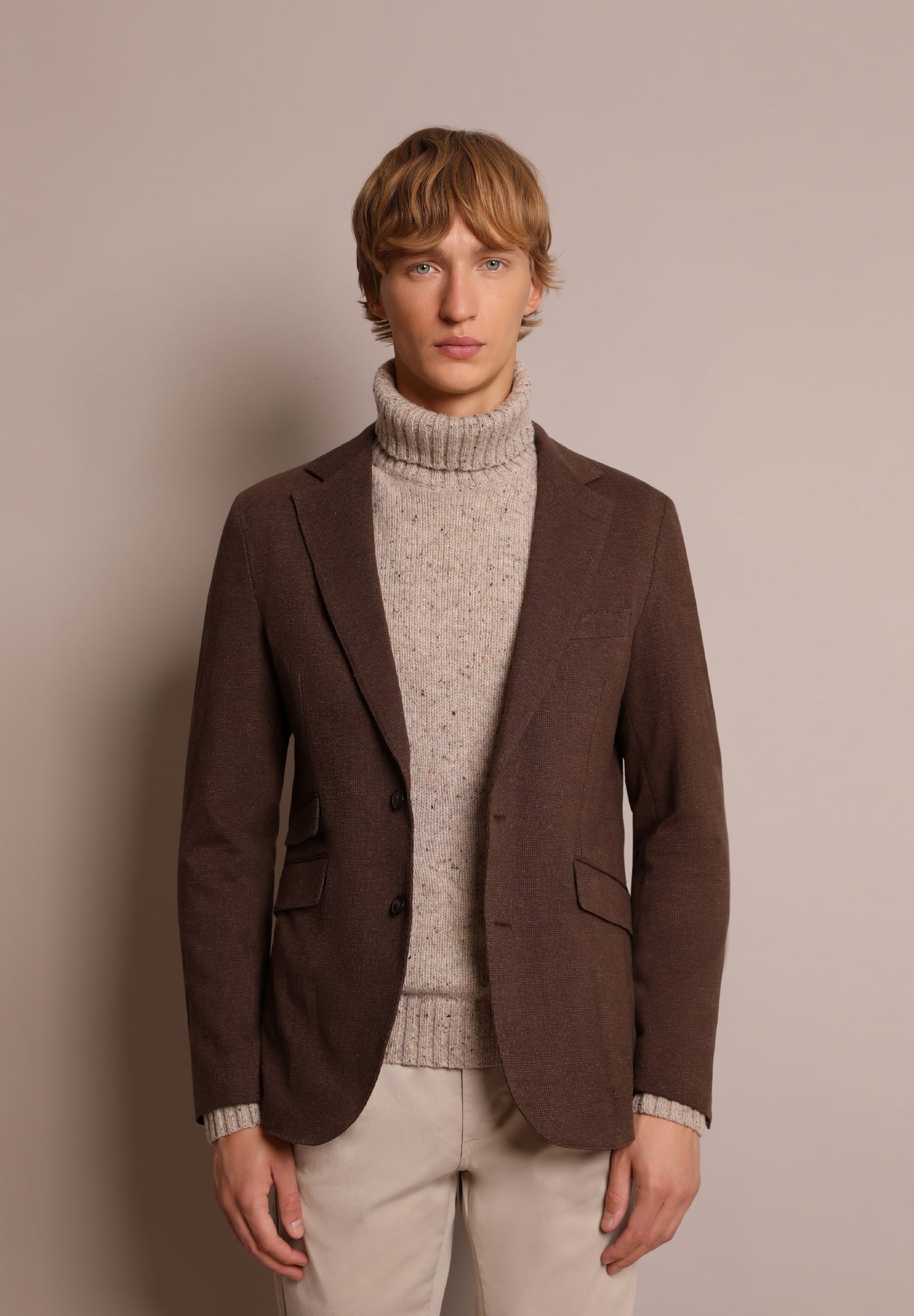 BLAZER DE ALGODÃO EM XADREZ