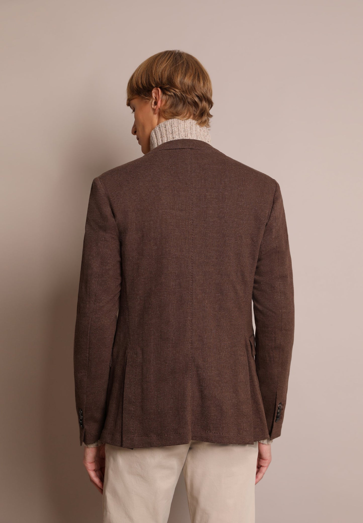 BLAZER DE ALGODÃO EM XADREZ