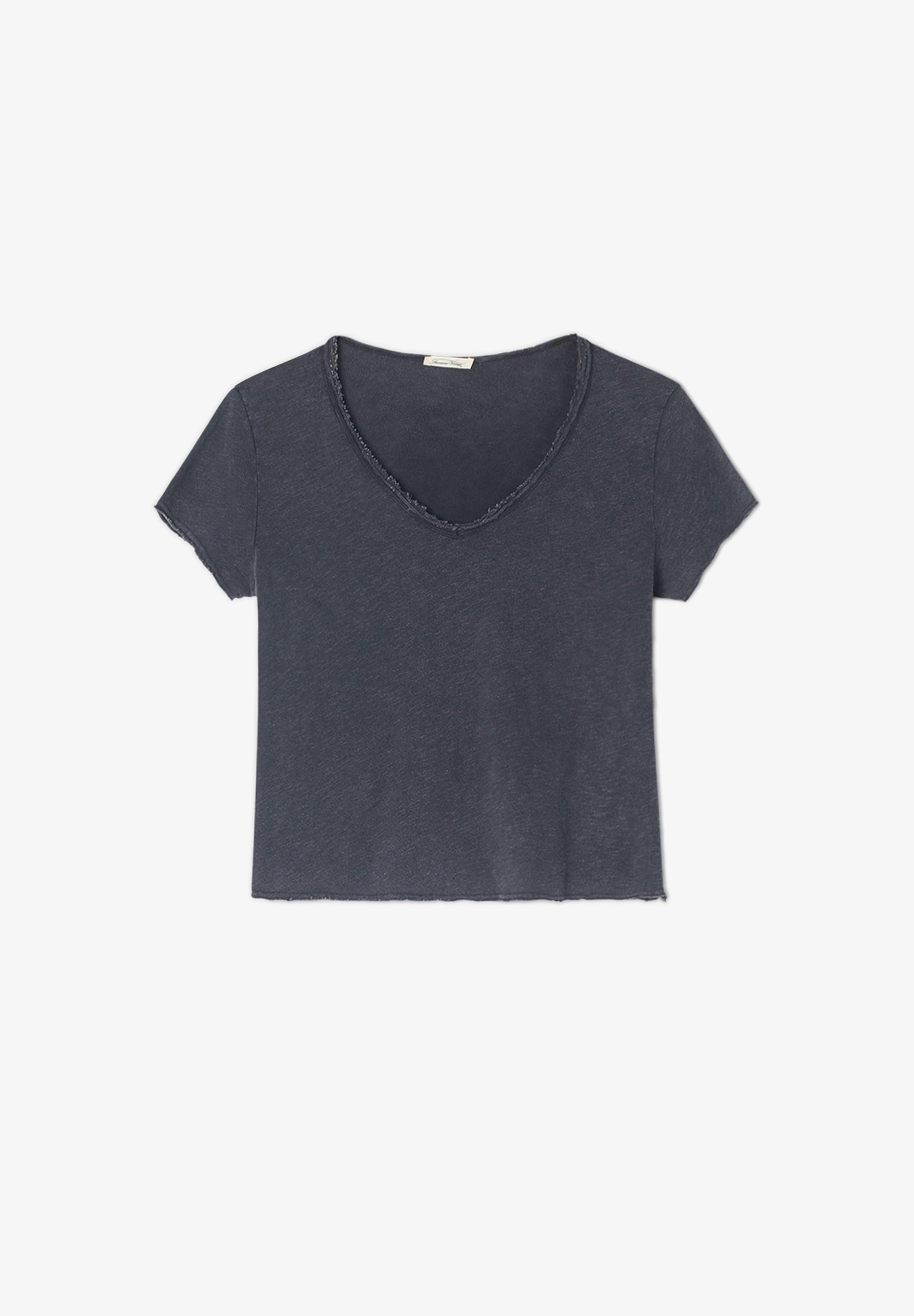 AMERICAN VINTAGE | CAMISETA CUELLO V MUJER