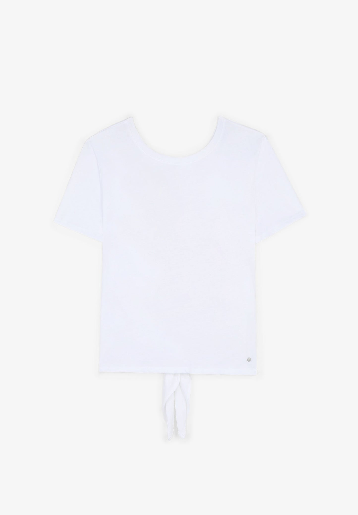 T-SHIRT COM LAÇOS ATRÁS