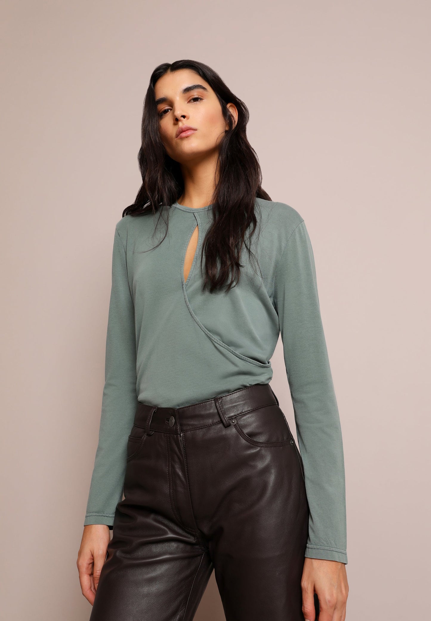 CAMISOLA CRUZADA ABERTURA