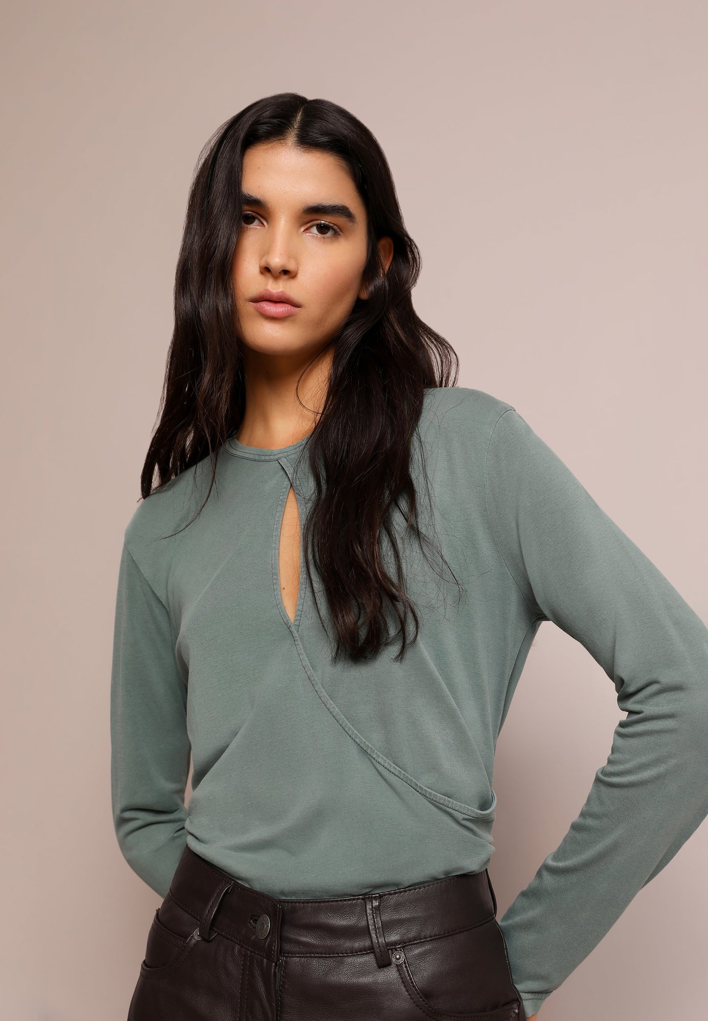 CAMISOLA CRUZADA ABERTURA