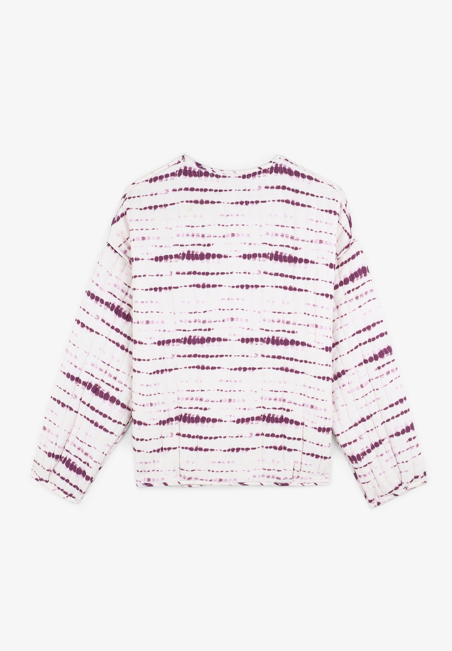 CASACO ÀS RISCAS TIE-DYE