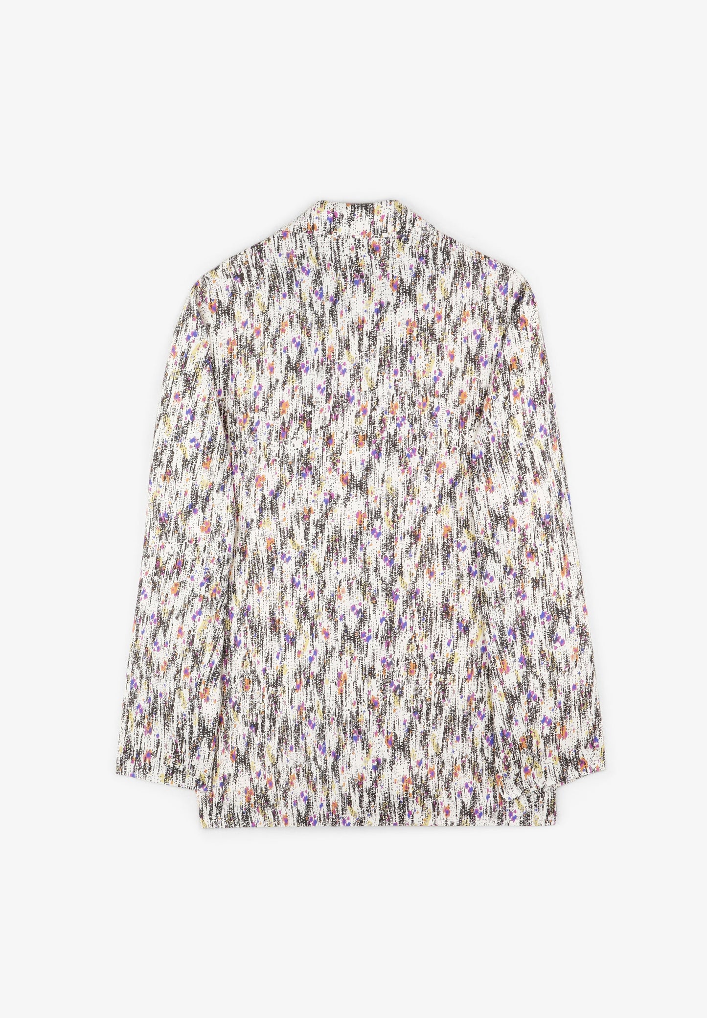 BLAZER EM LINHO MULTICOLOR