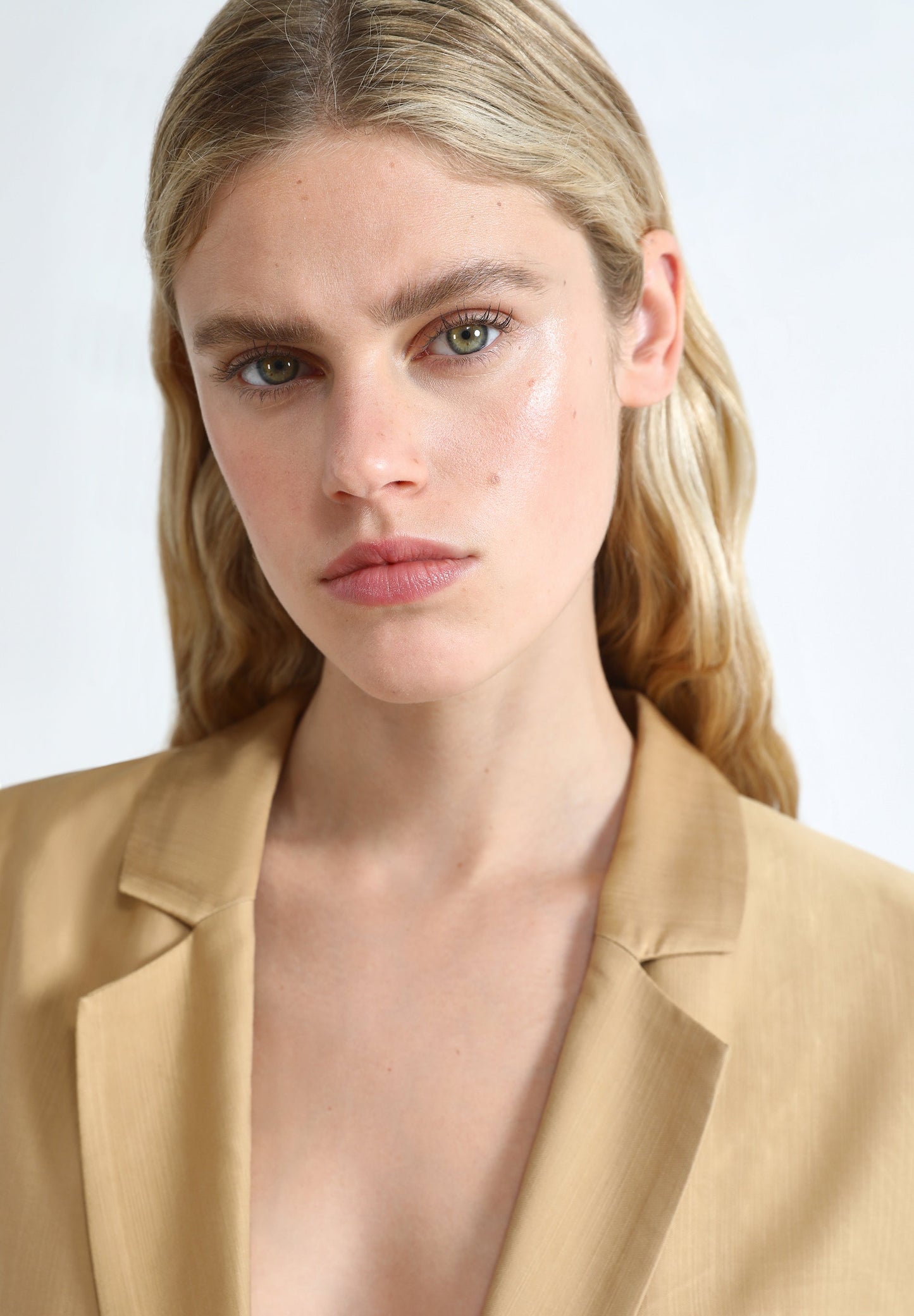 BLAZER ACETINADO COM LAÇO