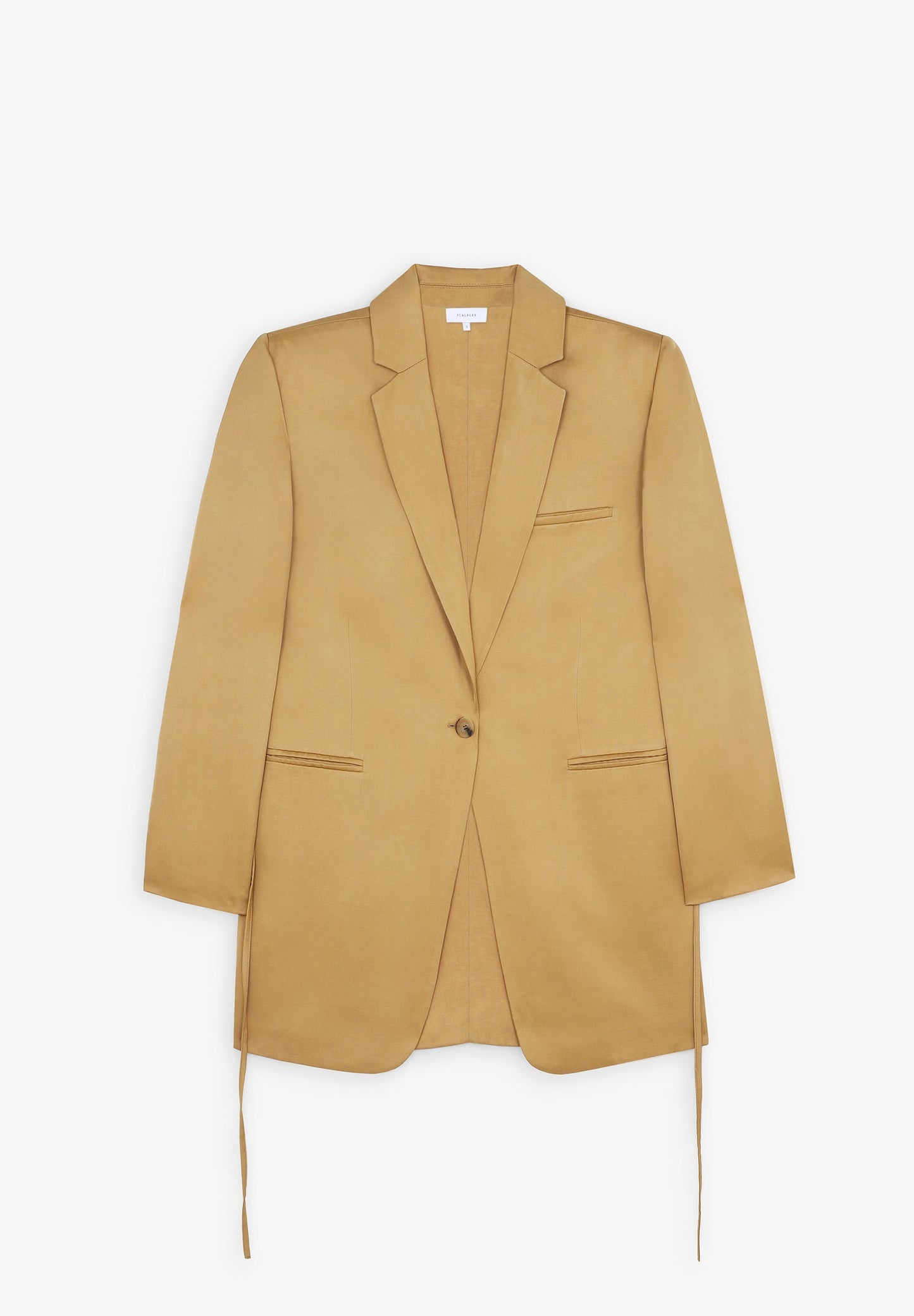 BLAZER ACETINADO COM LAÇO