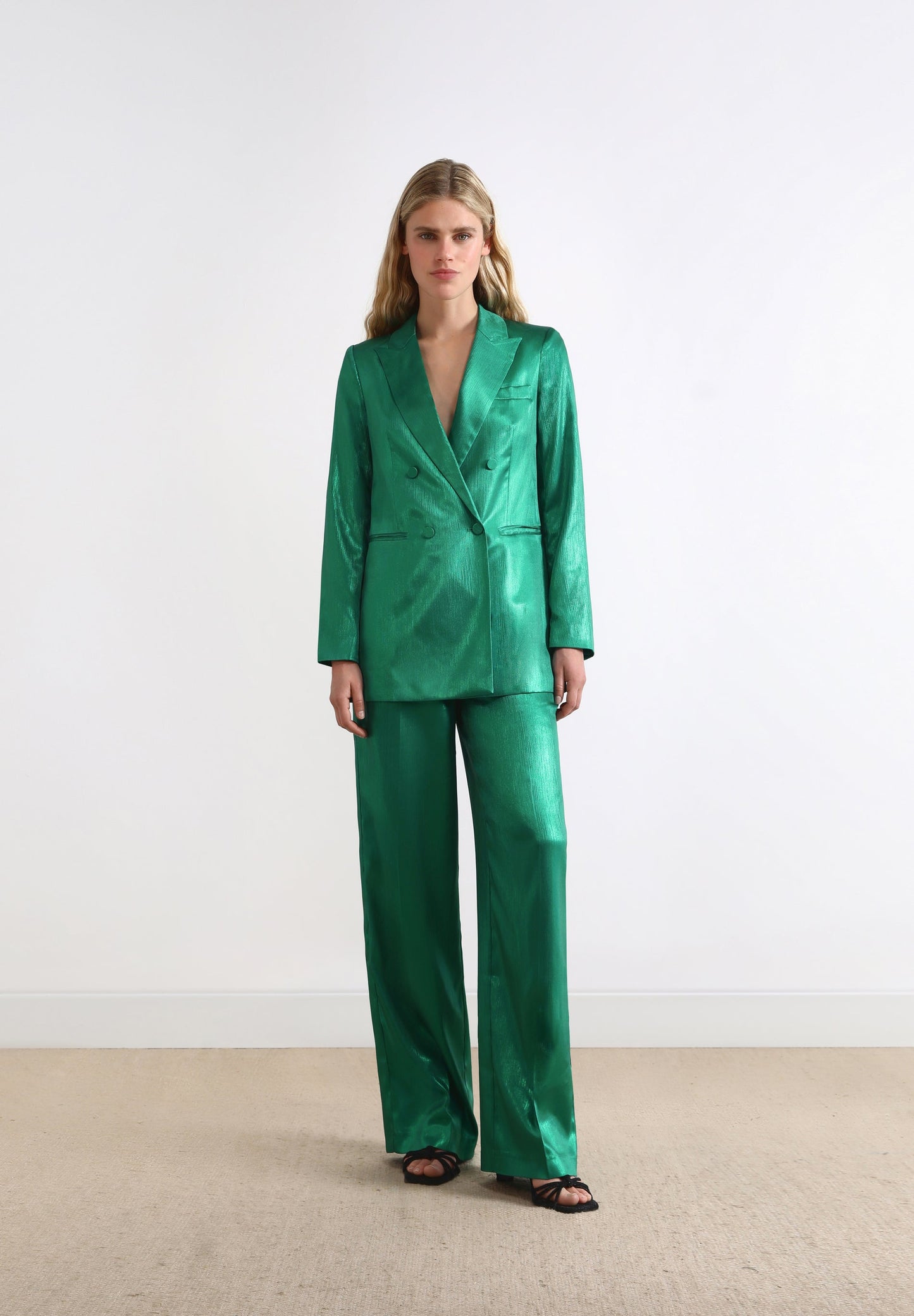 BLAZER CRUZADO ACETINADO