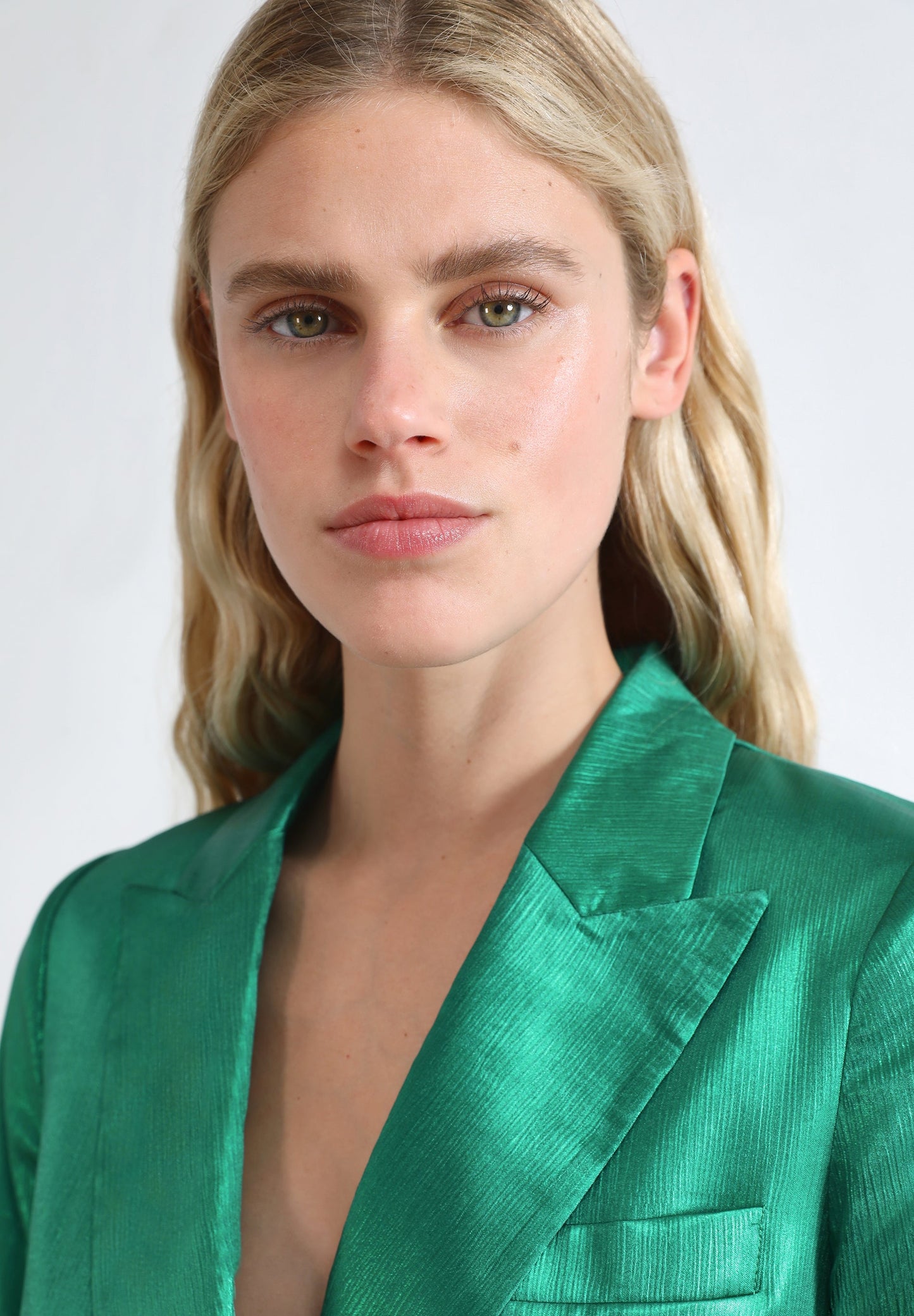 BLAZER CRUZADO ACETINADO