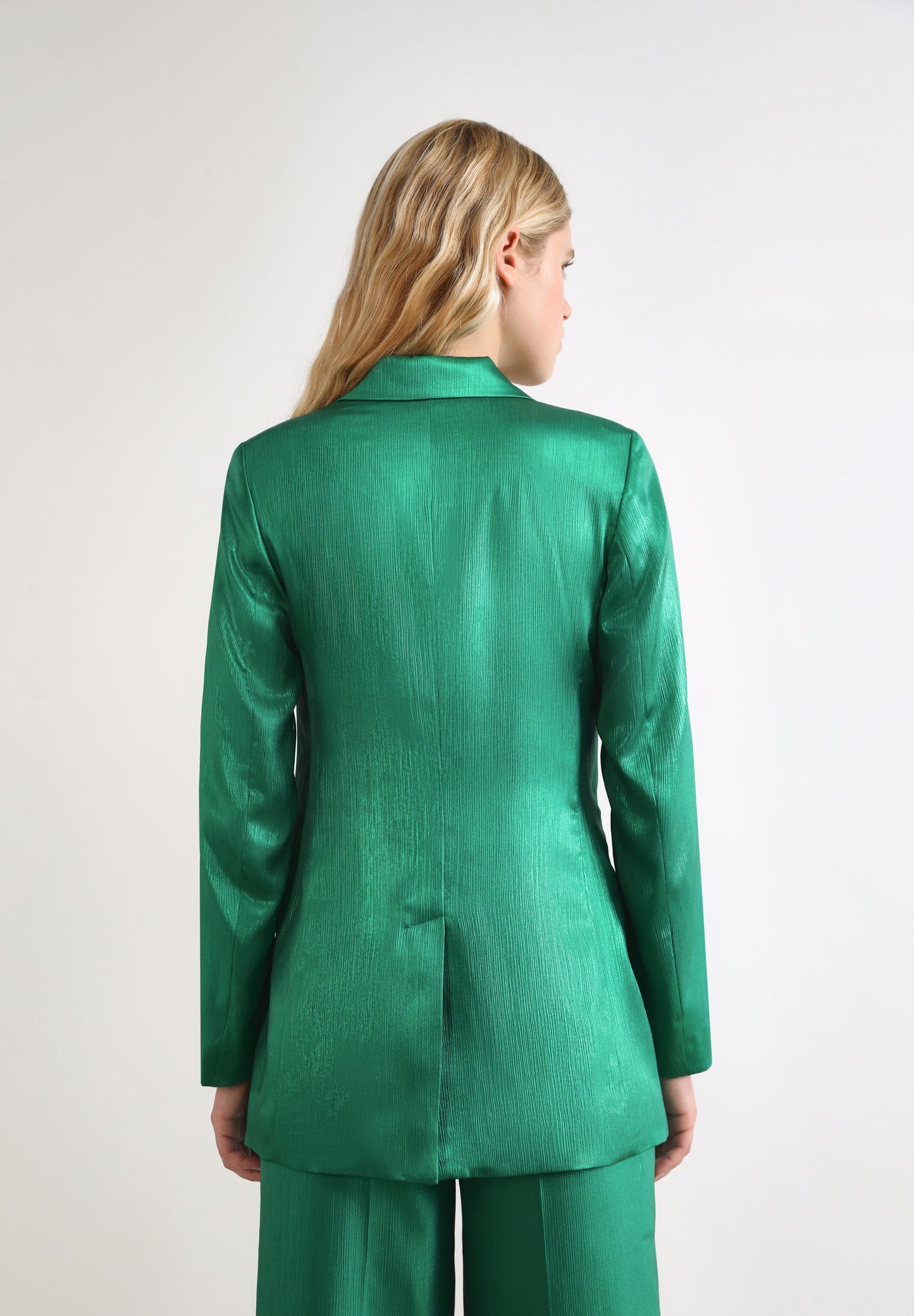 BLAZER CRUZADO ACETINADO