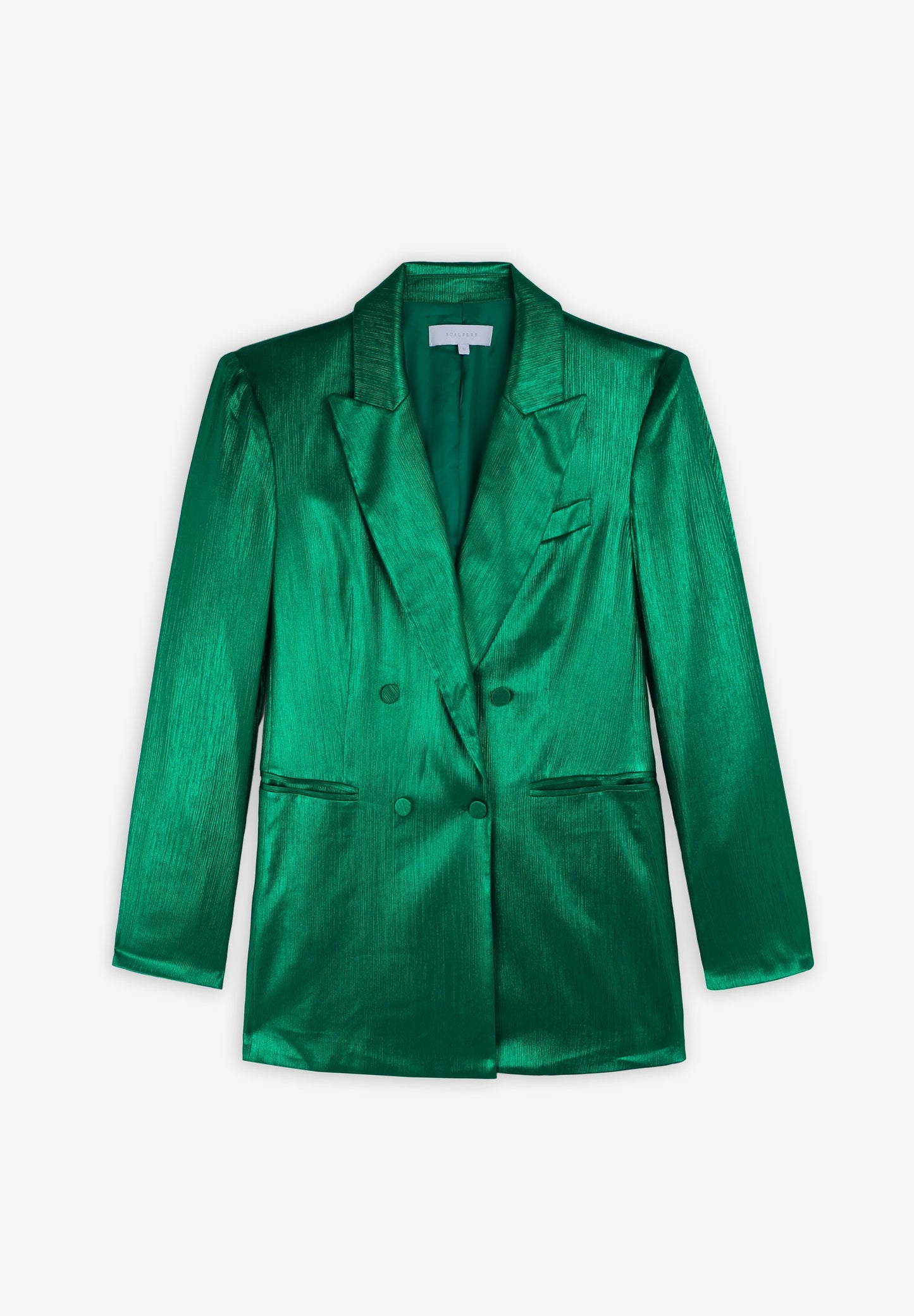 BLAZER CRUZADO ACETINADO