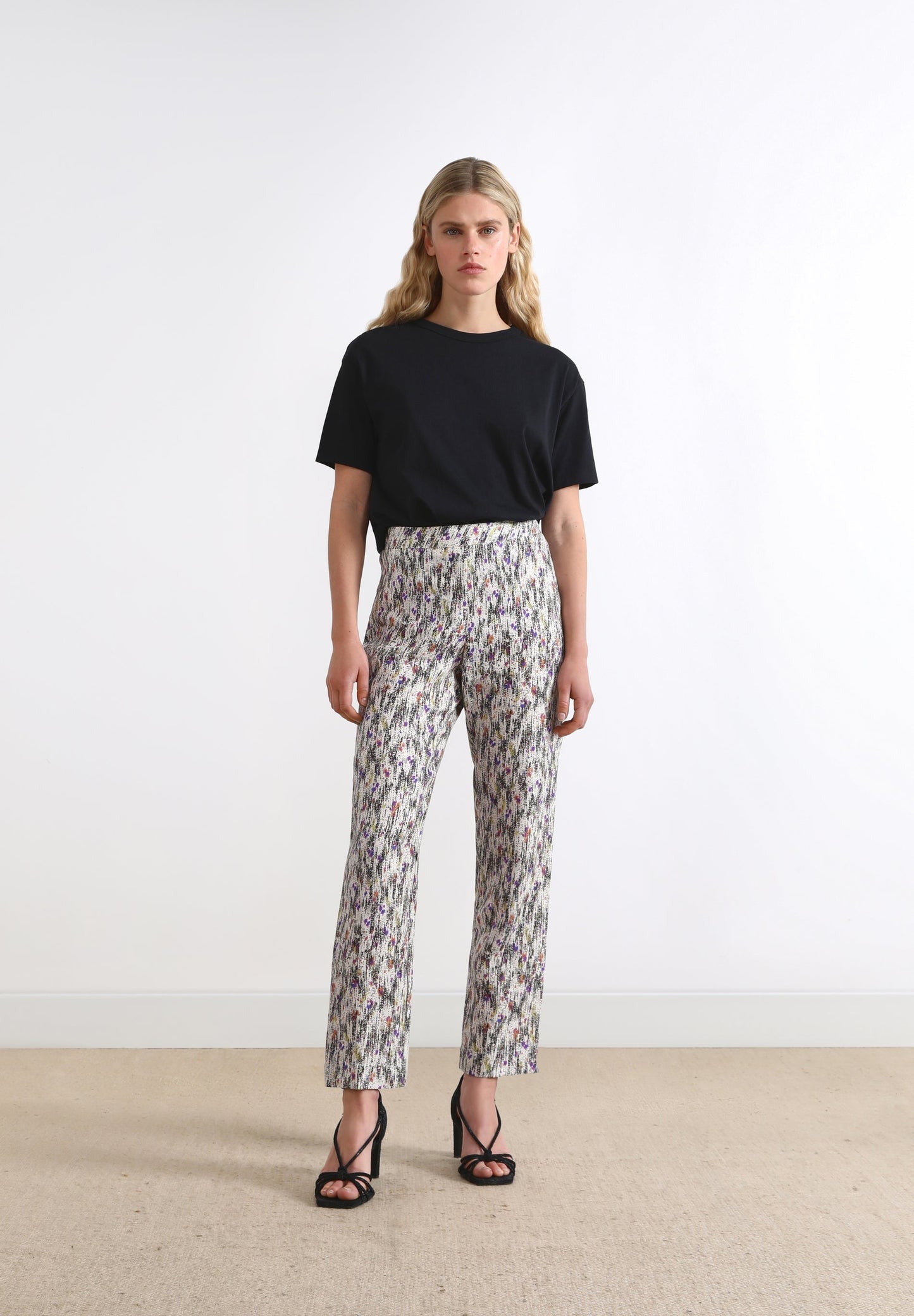 CALÇAS MULTICOLORES EM LINHO