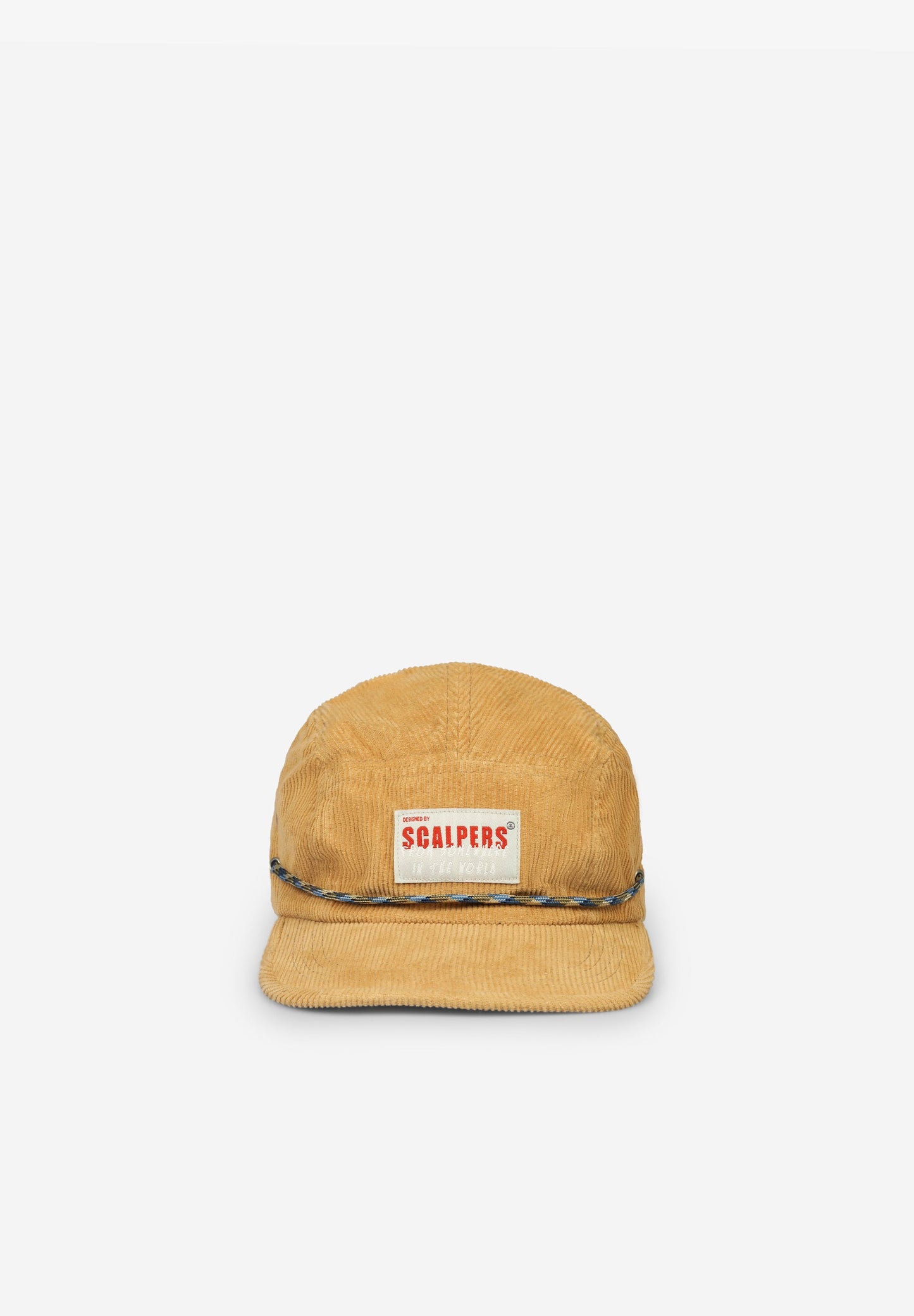 BONÉ CINCO PAINÉIS COM ETIQUETA