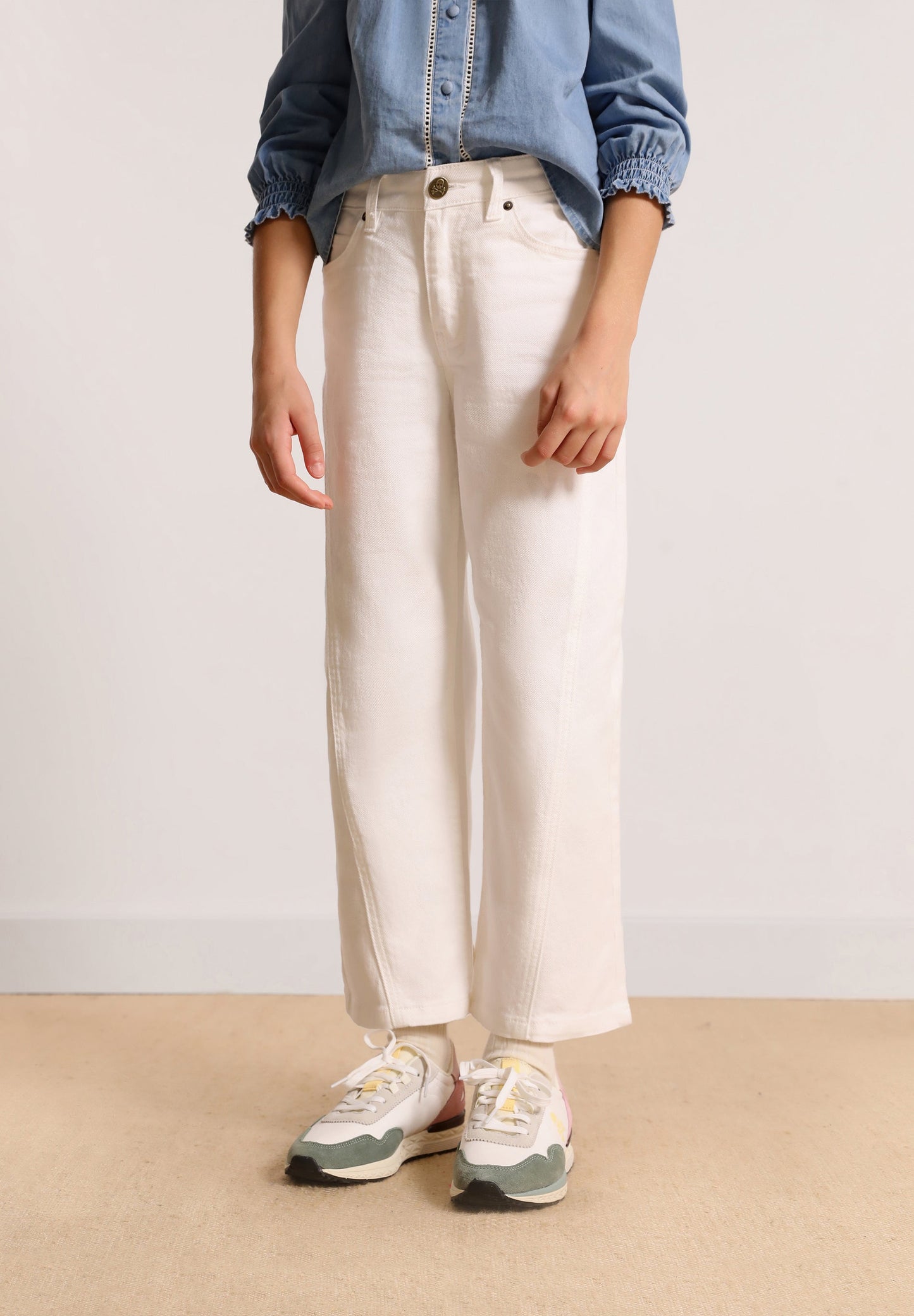 CALÇAS CULOTTES COM COSTURA