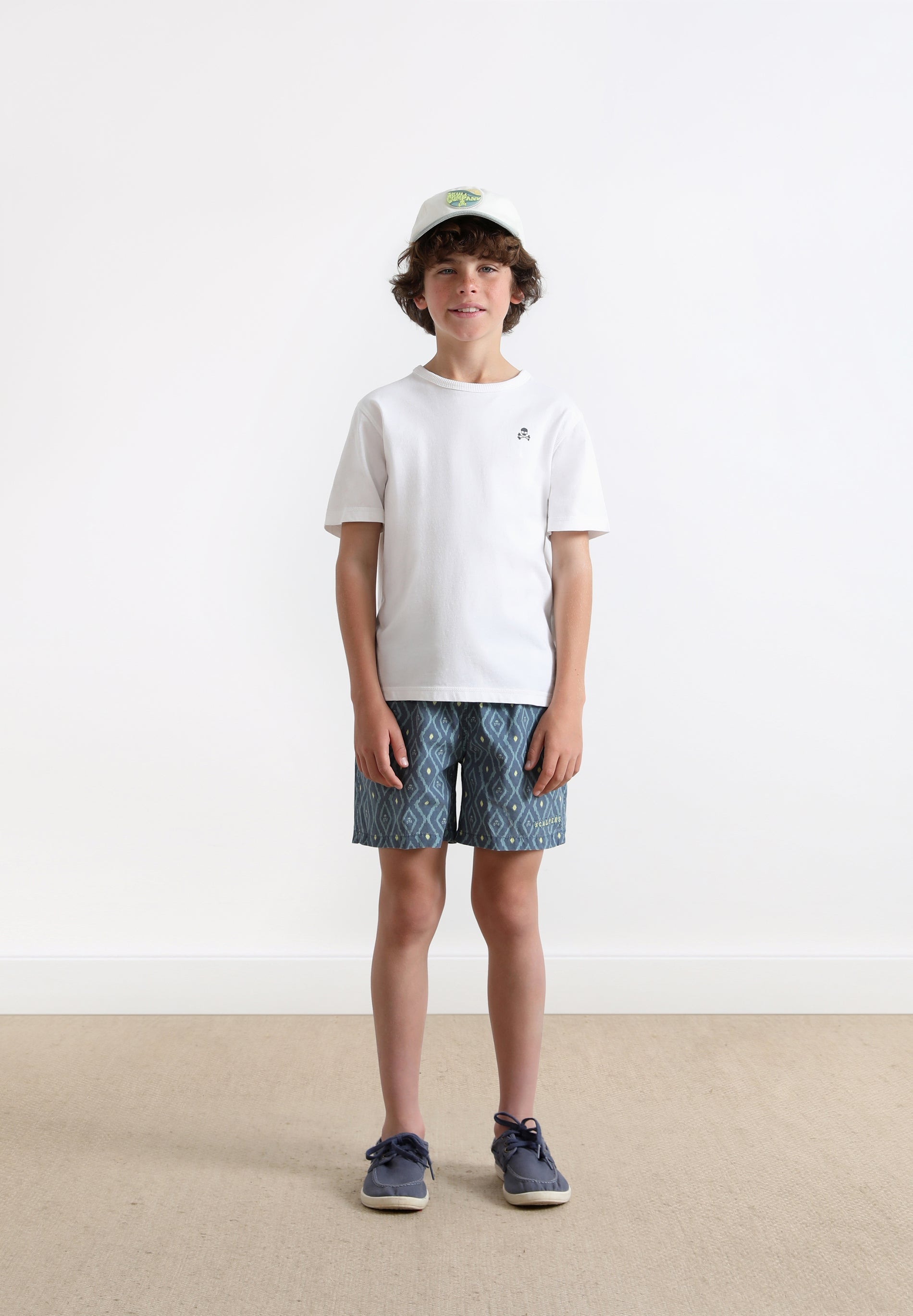 CALÇÕES DE BANHO COM PADRÃO IKAT