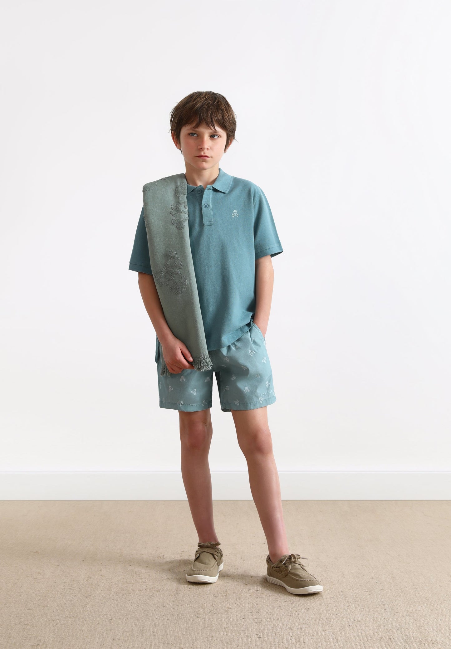 CALÇÕES DE BANHO COM LOGO CLÁSSICO