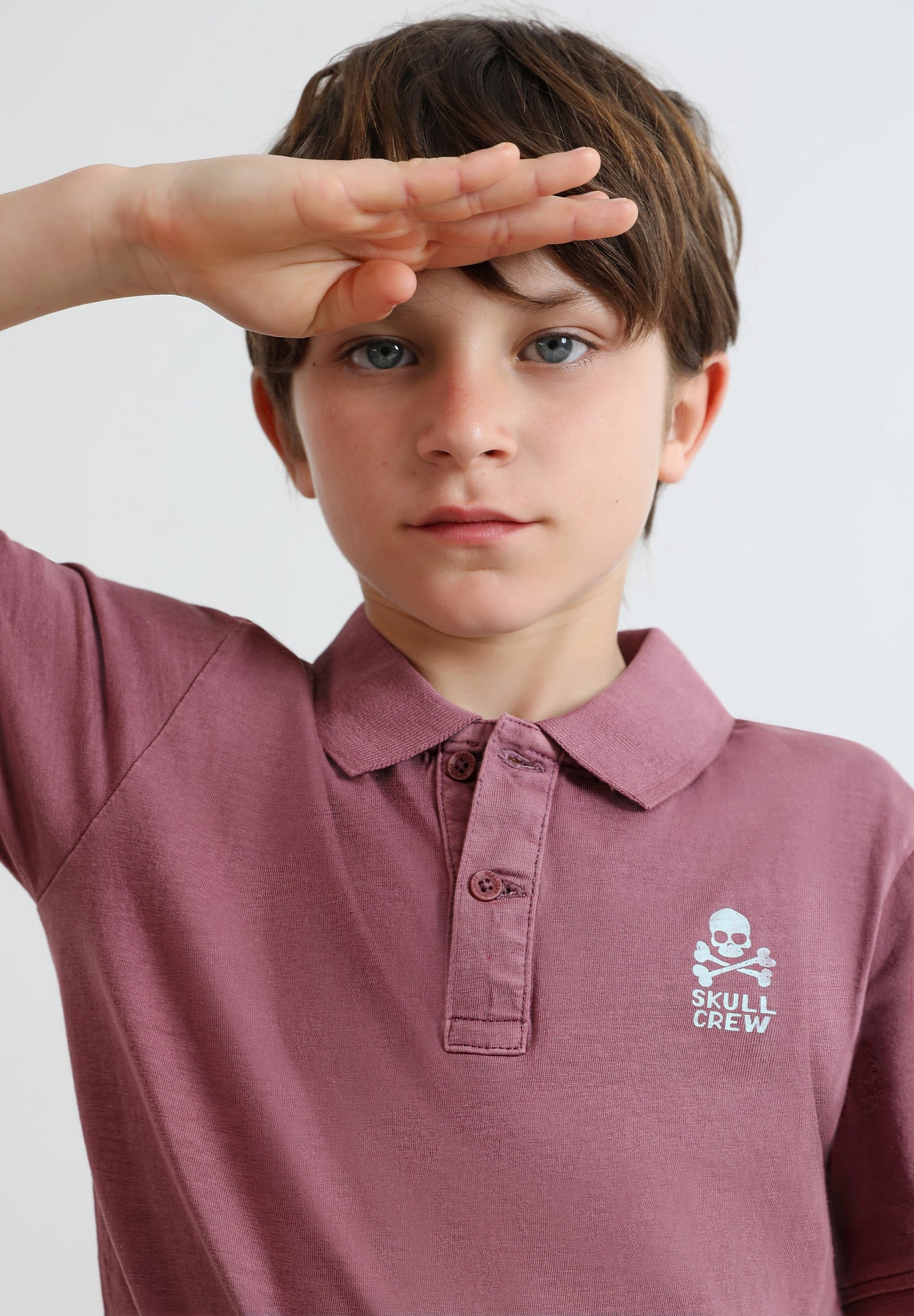 CAMISA POLO COM TECIDO TIPO T-SHIRT