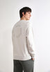SWEATSHIRT CIRCULAR FLOCKED