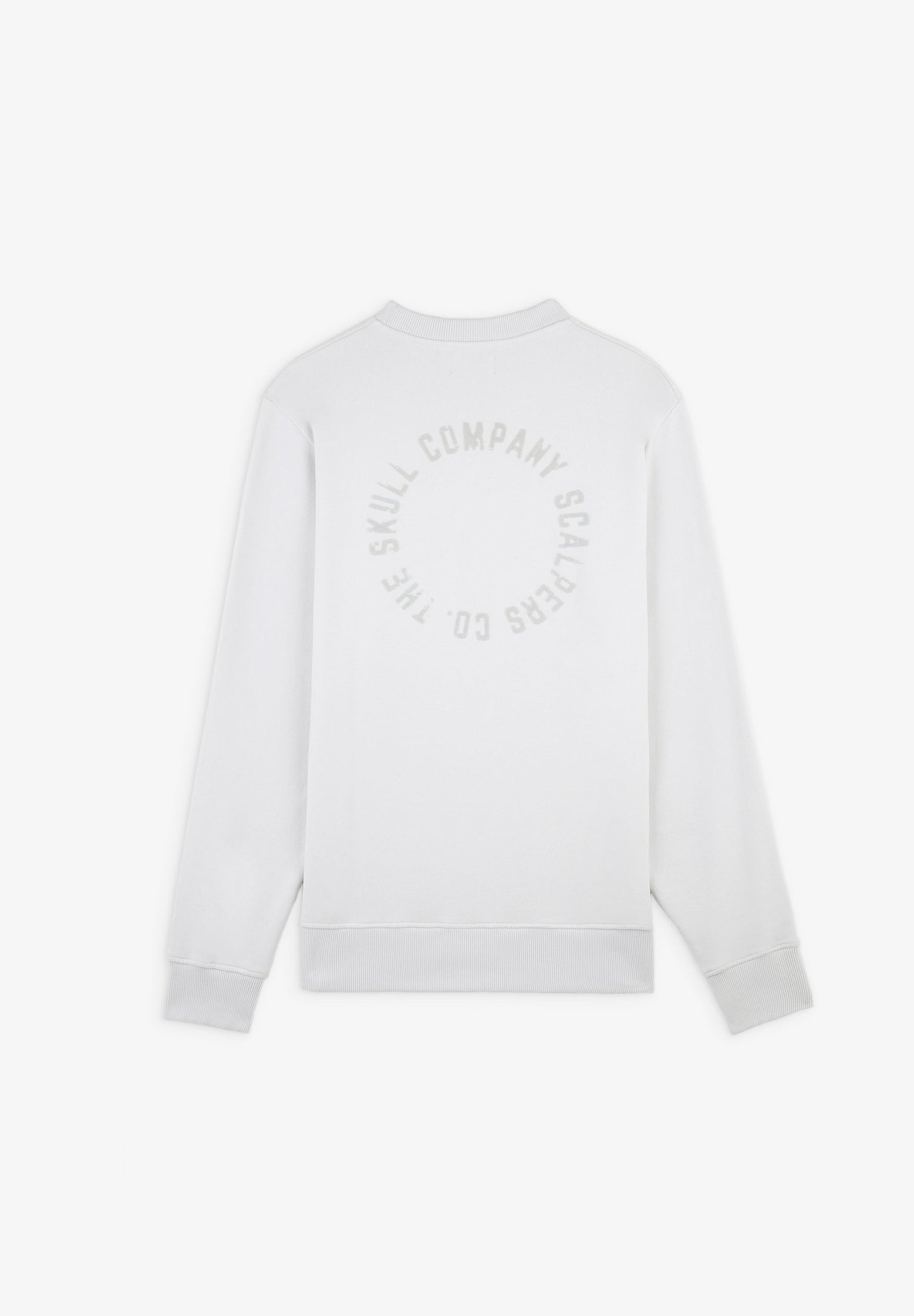 SWEATSHIRT CIRCULAR FLOCKED