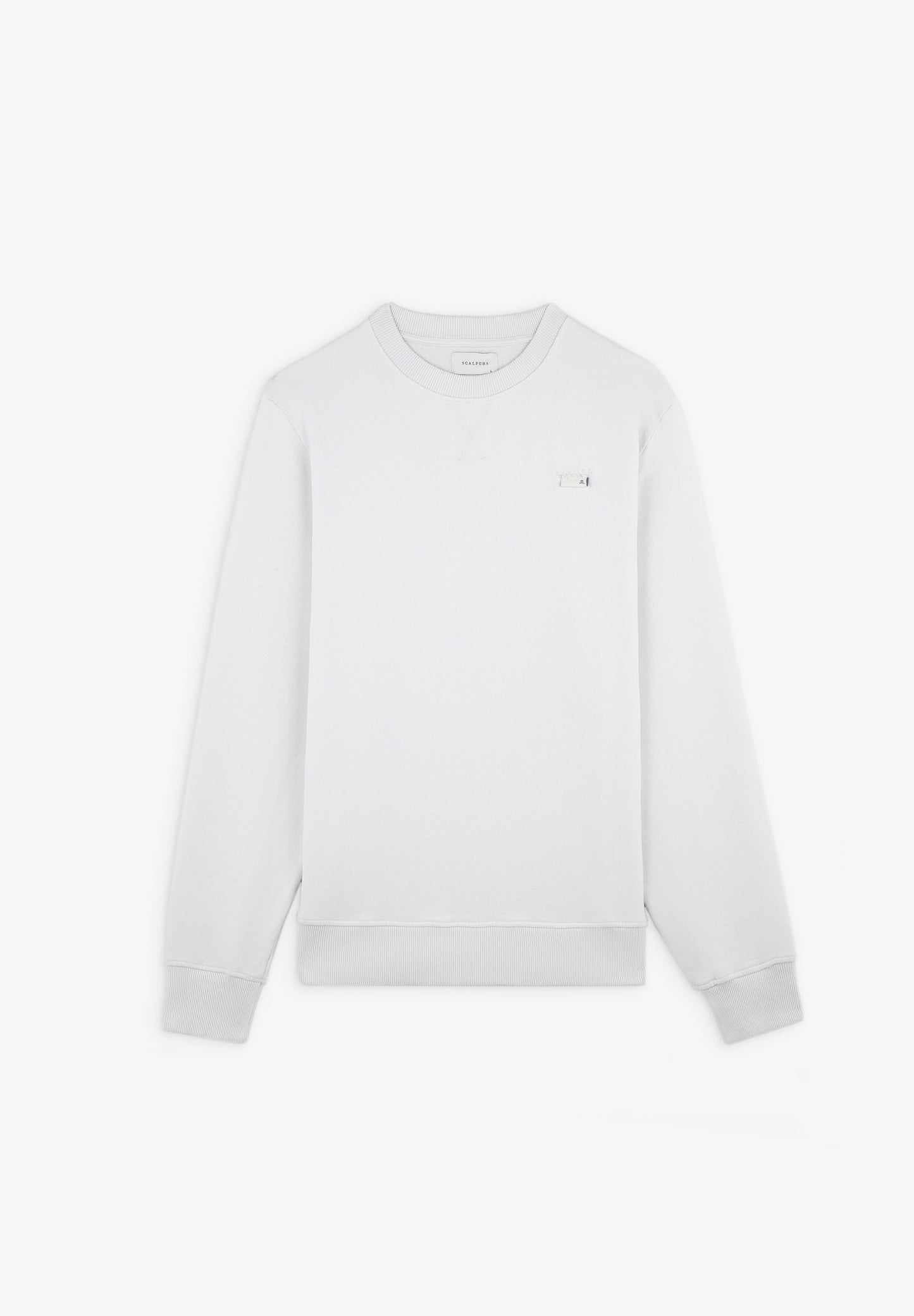 SWEATSHIRT CIRCULAR FLOCKED