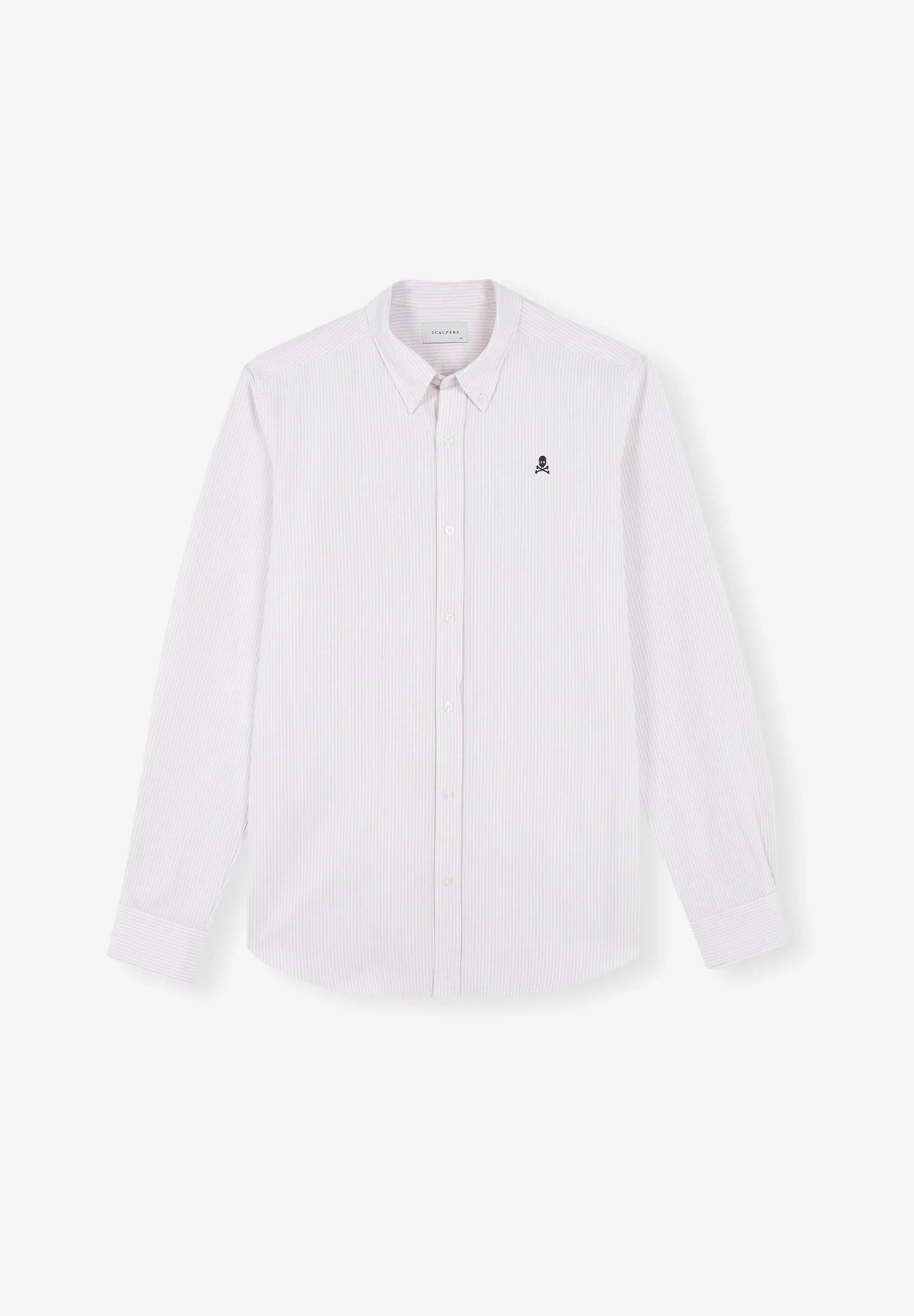 CAMISA OXFORD ÀS RISCAS