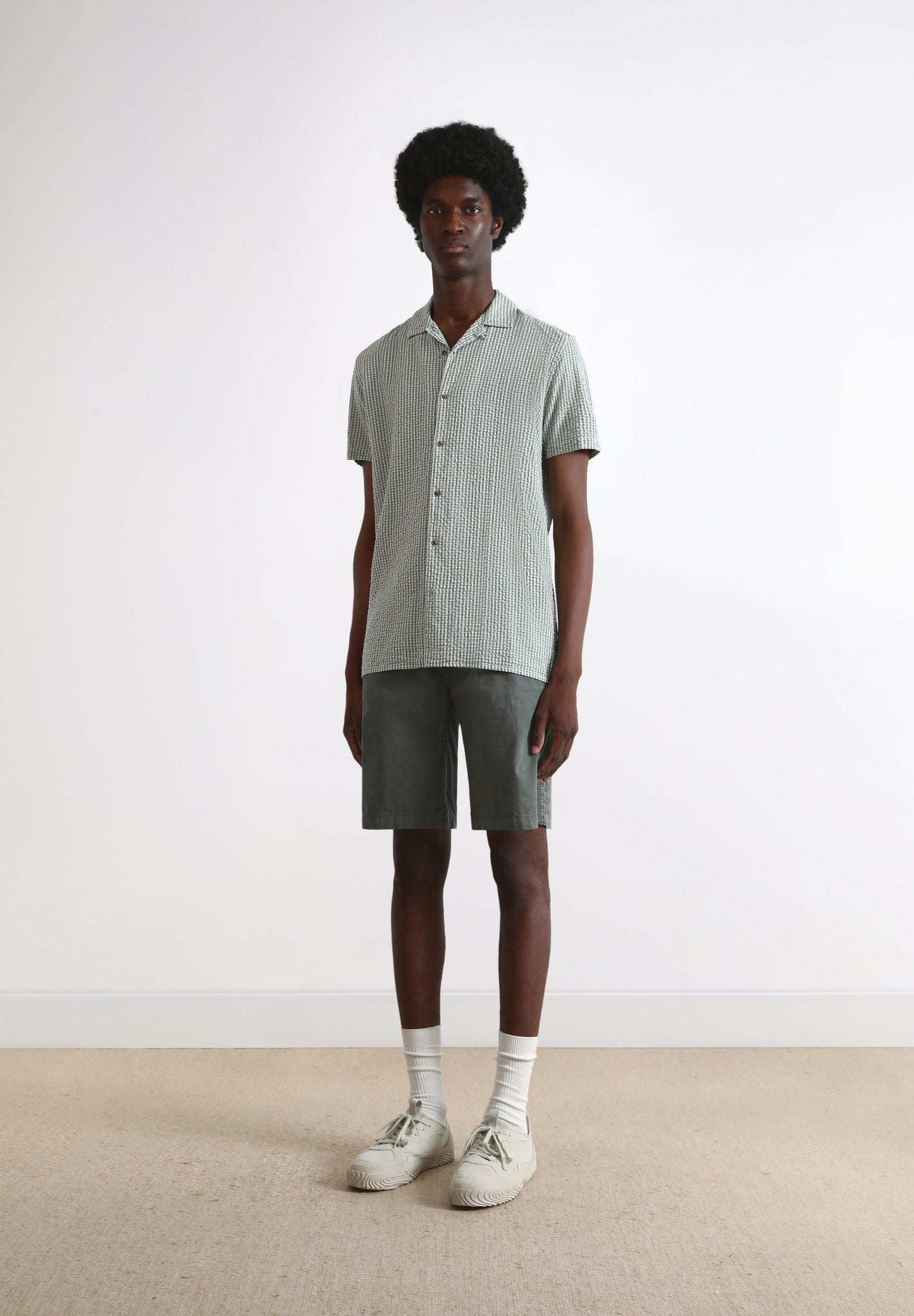 CALÇÕES BERMUDA EM ALGODÃO