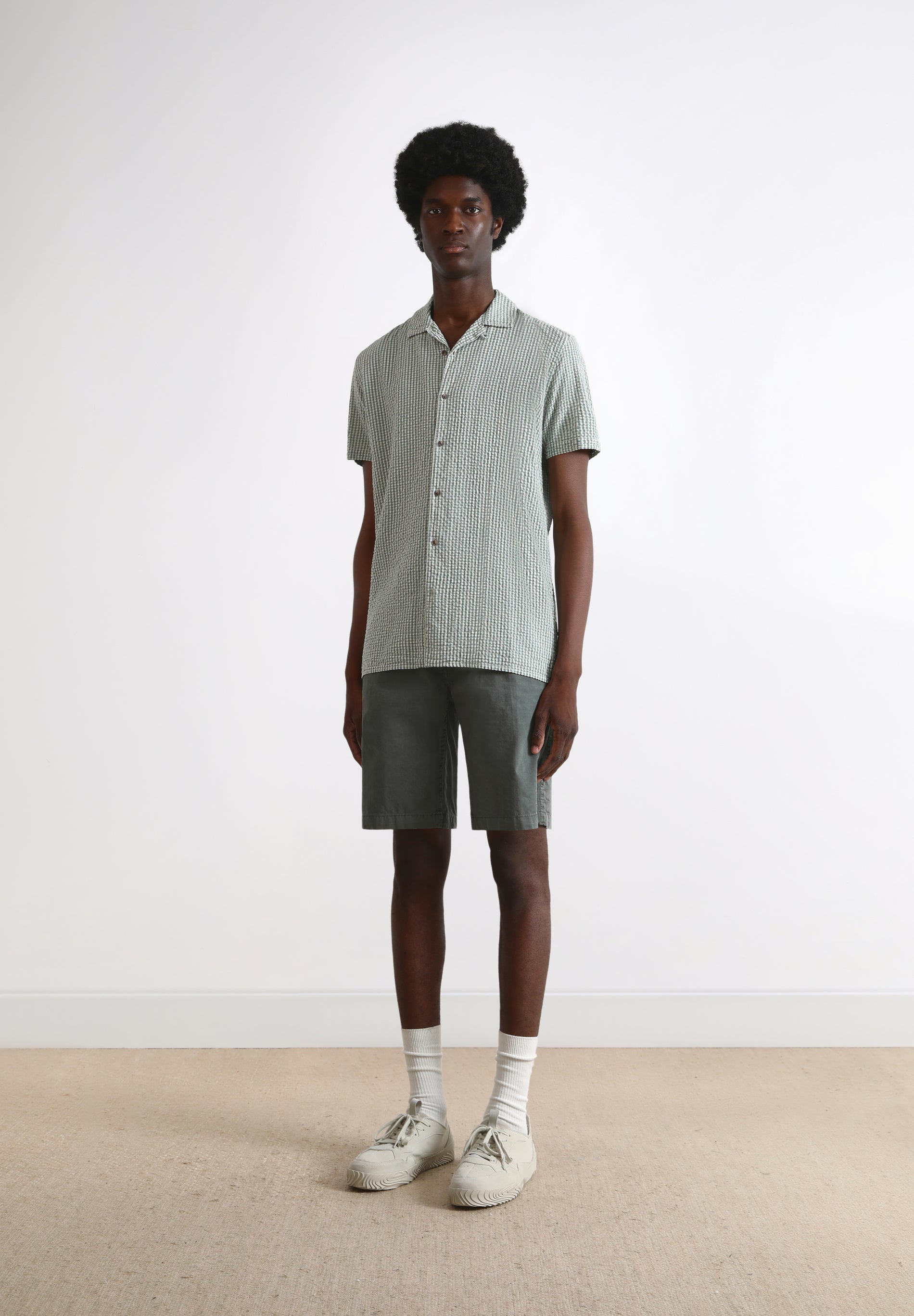 CALÇÕES BERMUDA EM ALGODÃO