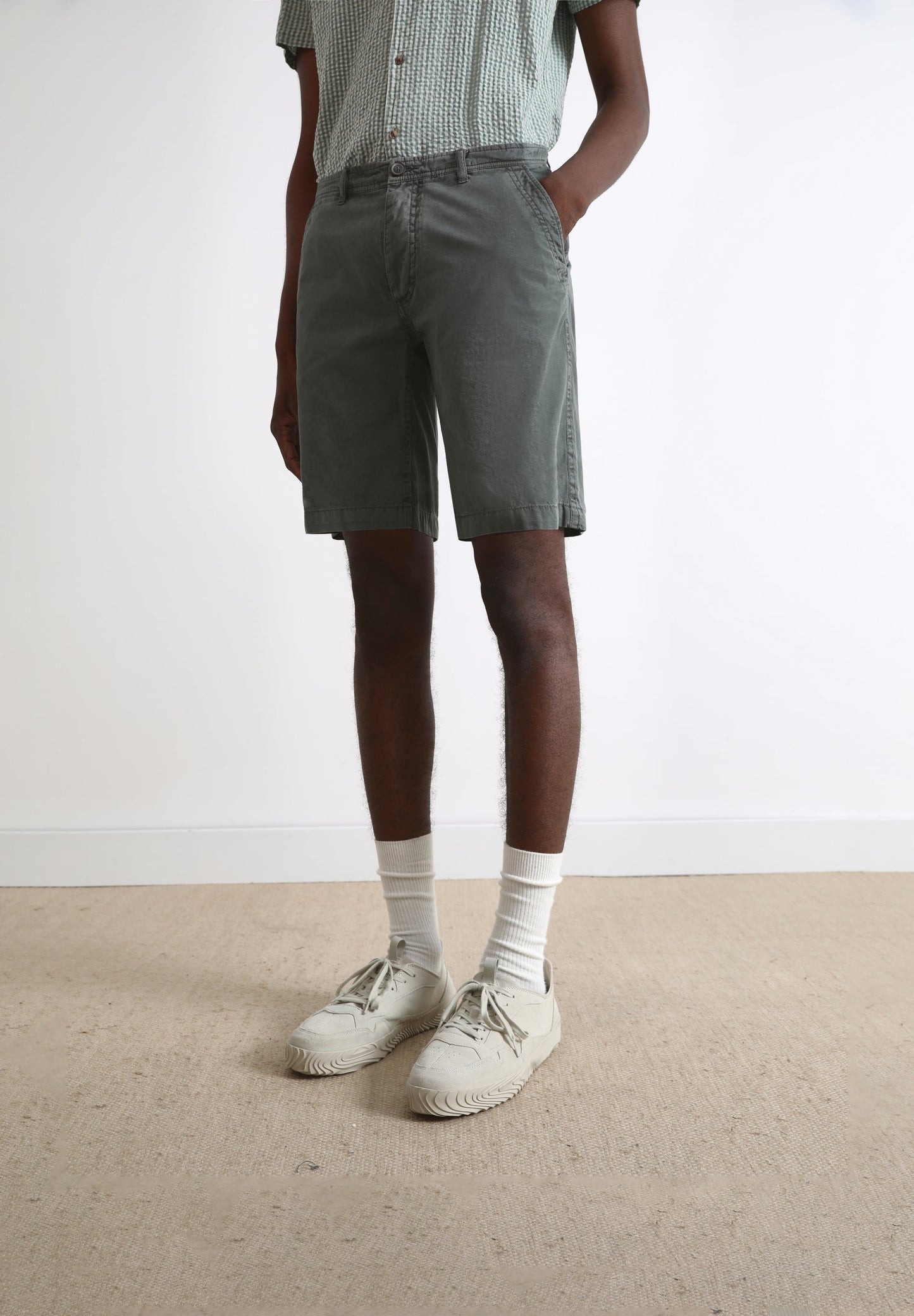 CALÇÕES BERMUDA EM ALGODÃO