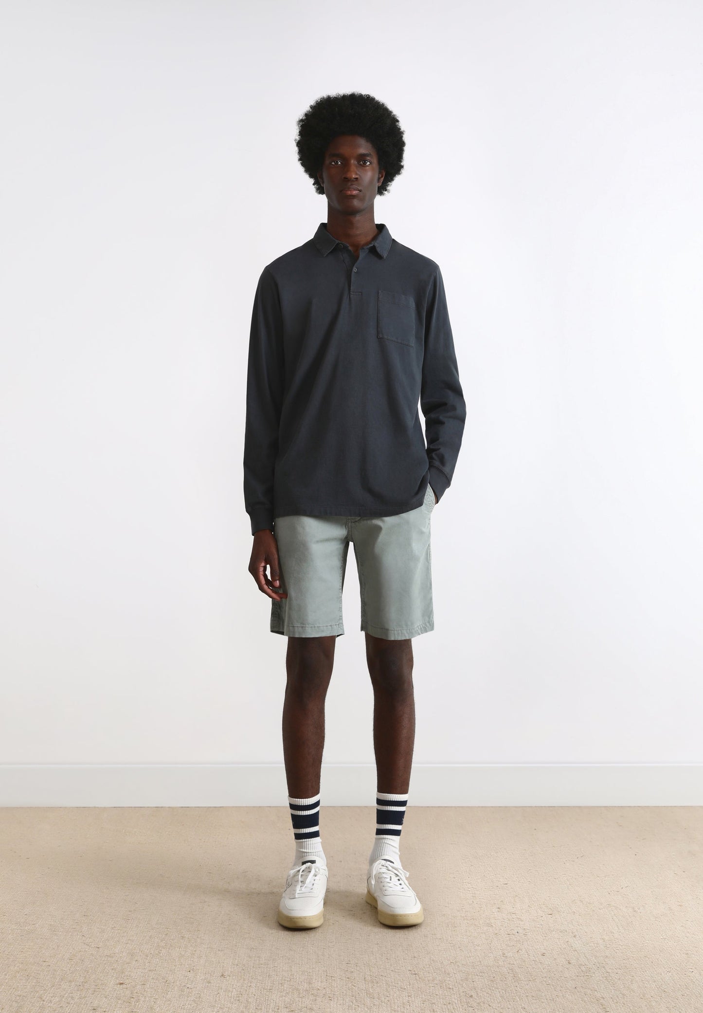 CALÇÕES BERMUDA EM ALGODÃO