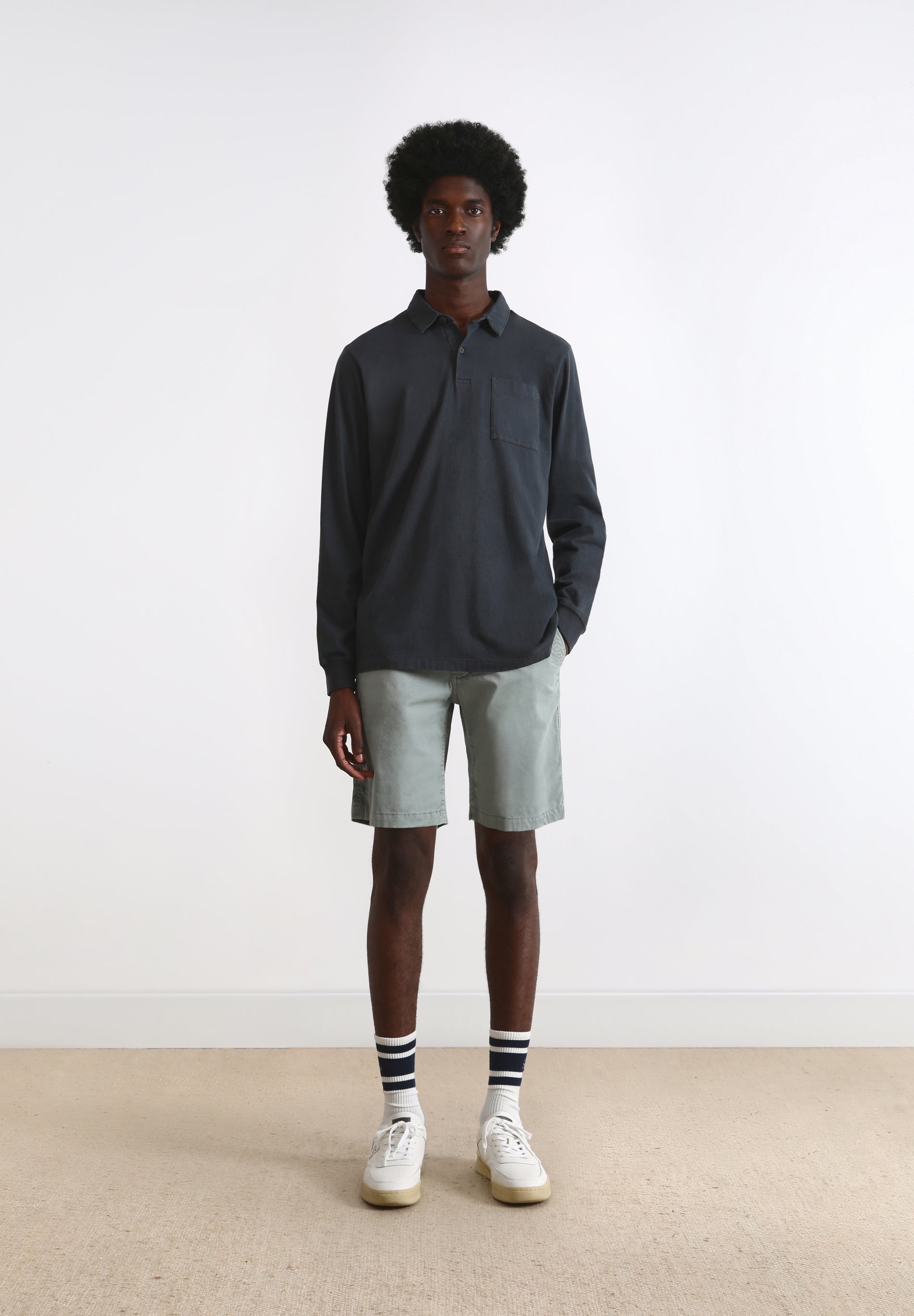 CALÇÕES BERMUDA EM ALGODÃO