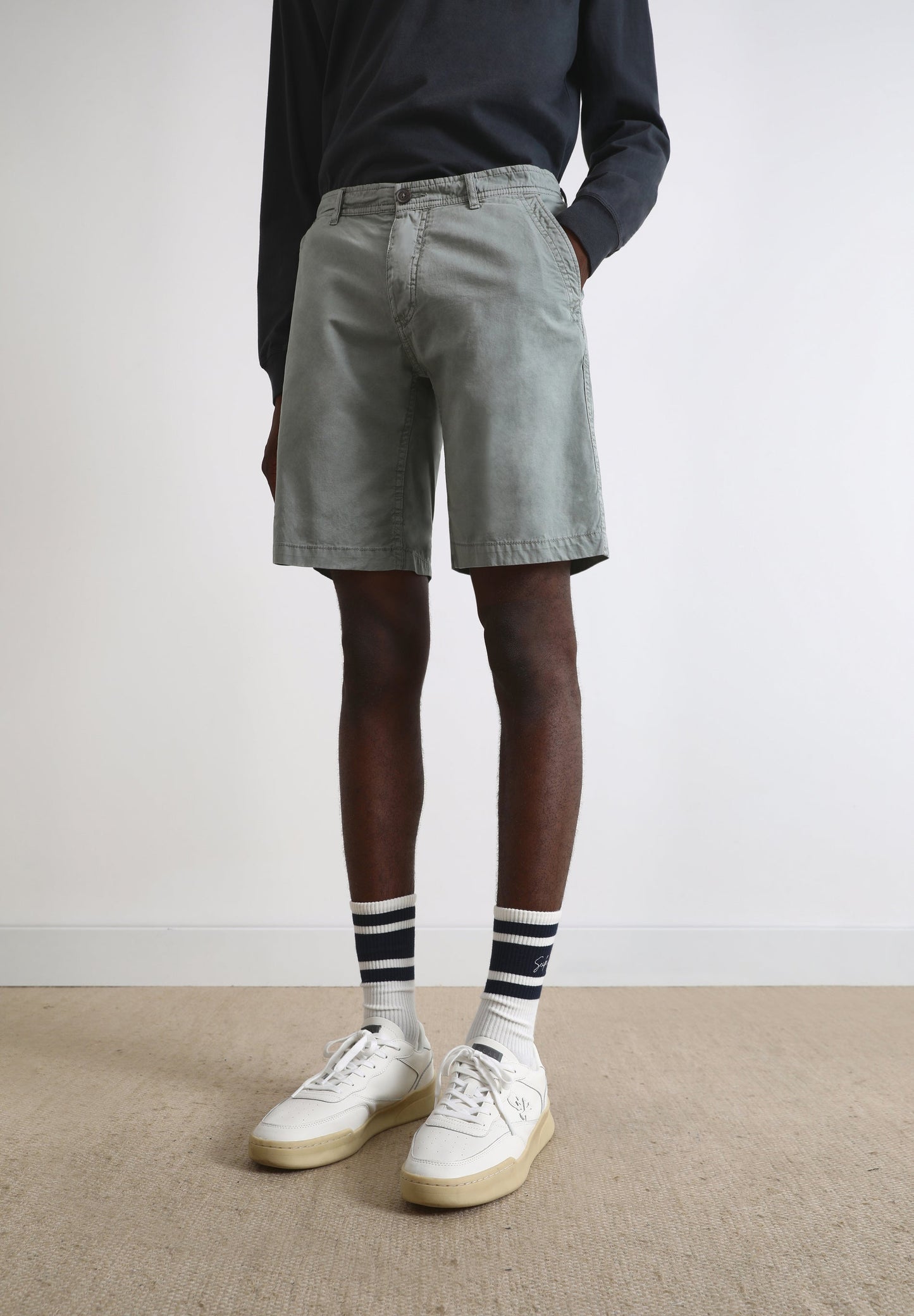 CALÇÕES BERMUDA EM ALGODÃO