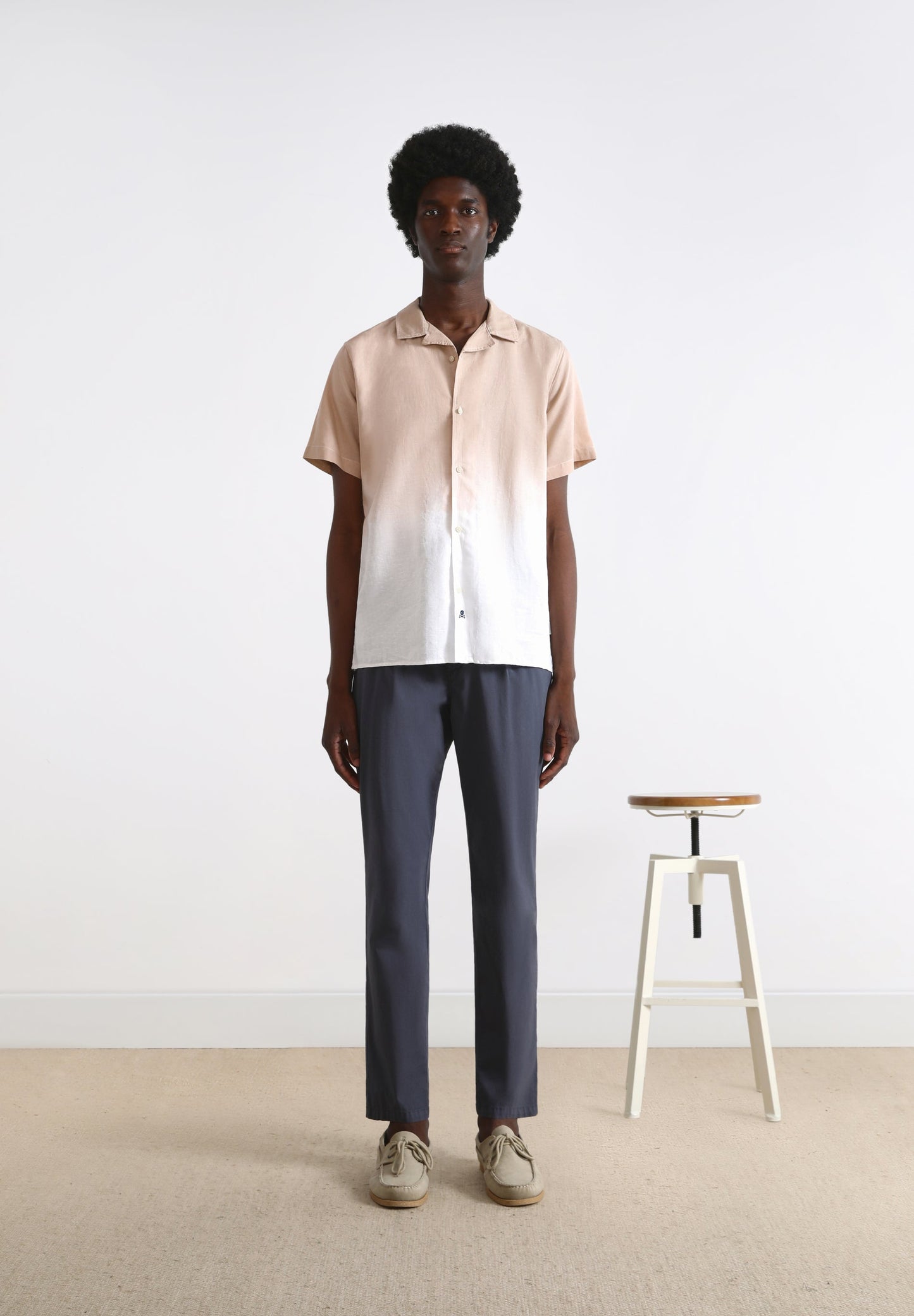 CAMISA DE MANGA CURTA TIE-DYE