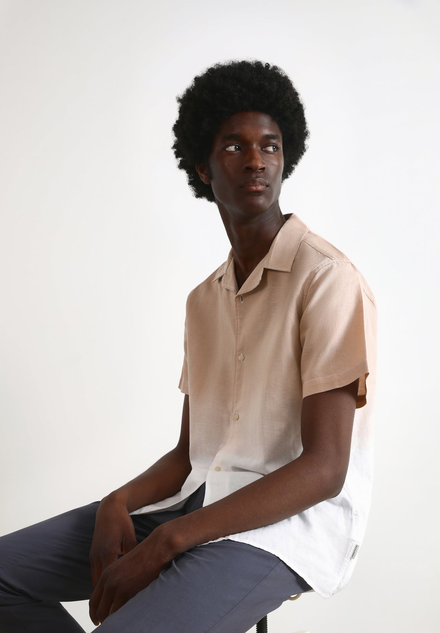 CAMISA DE MANGA CURTA TIE-DYE