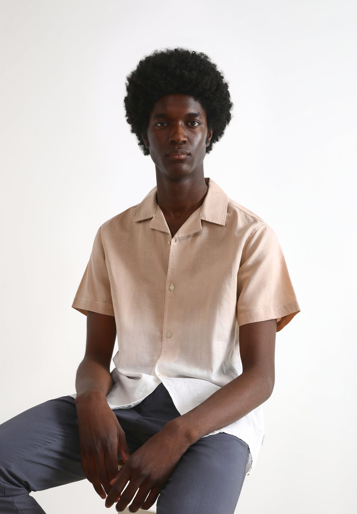 CAMISA DE MANGA CURTA TIE-DYE