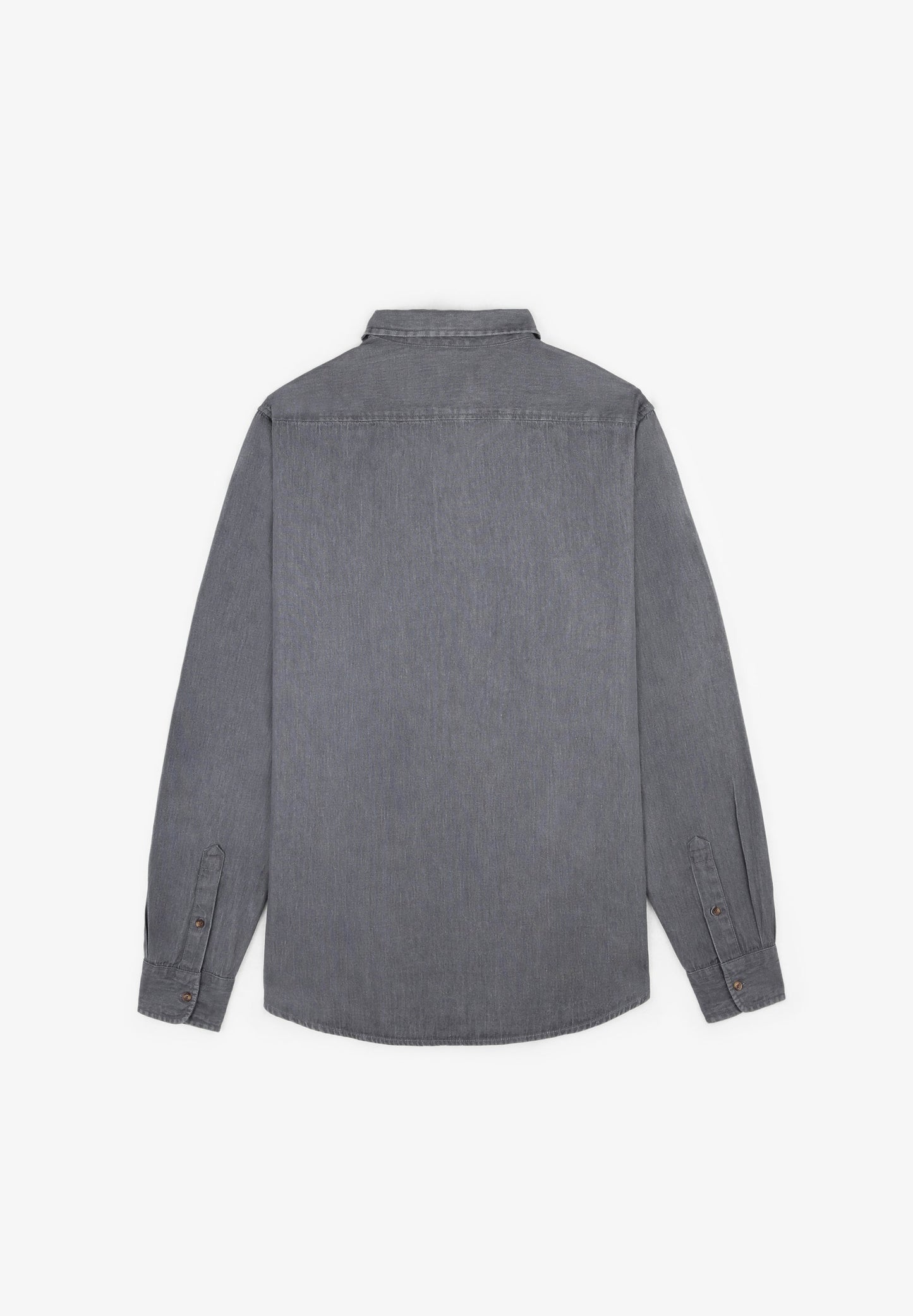 CAMISA DENIM COM BOTÕES