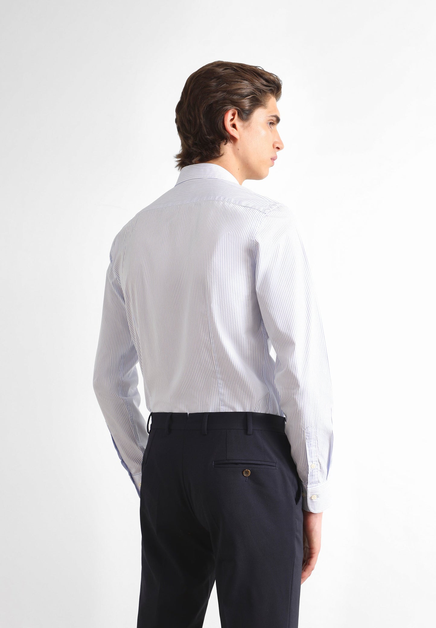 CAMISA RISCAS FINAS SLIM