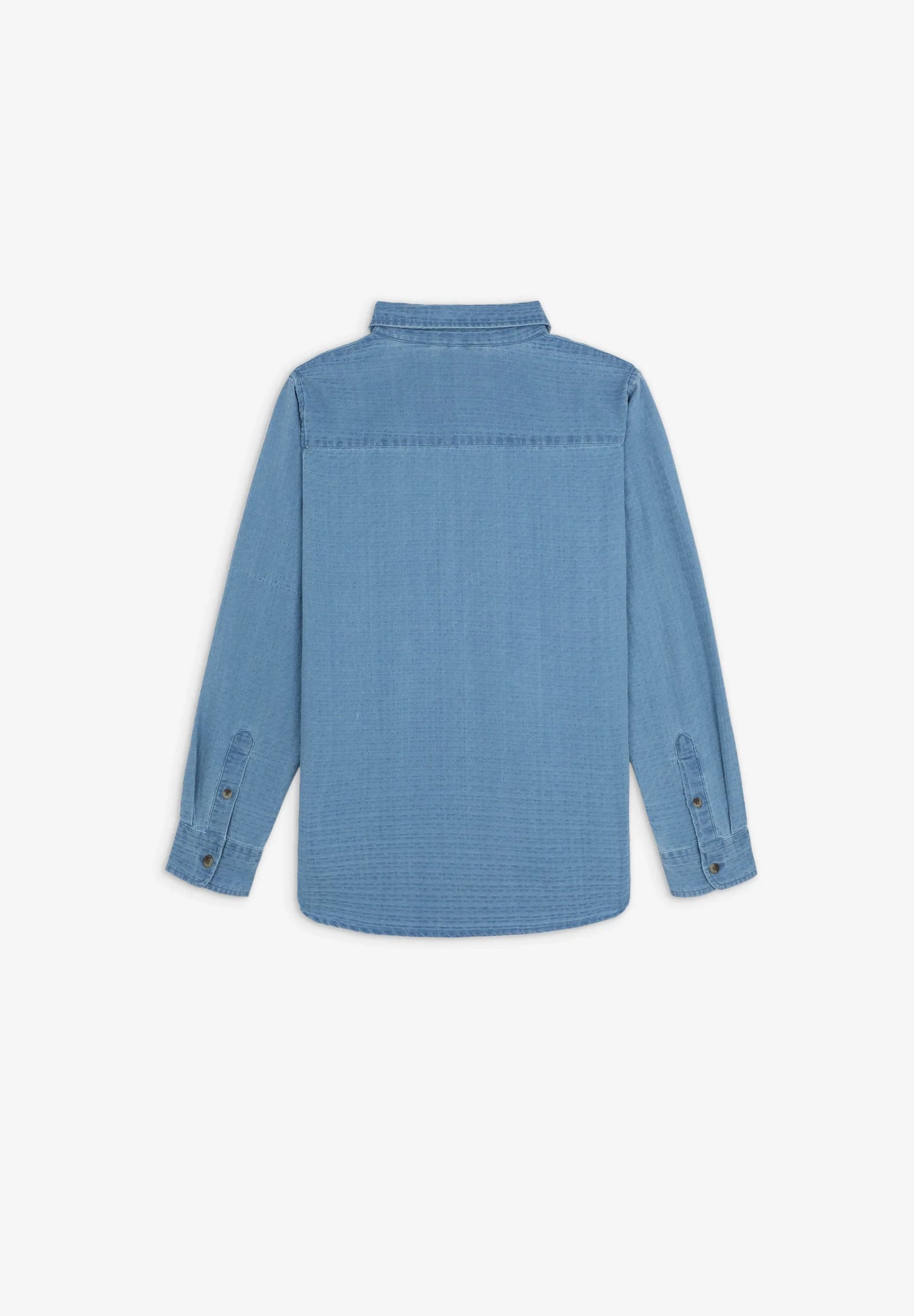 CAMISA DENIM COM BOTÕES