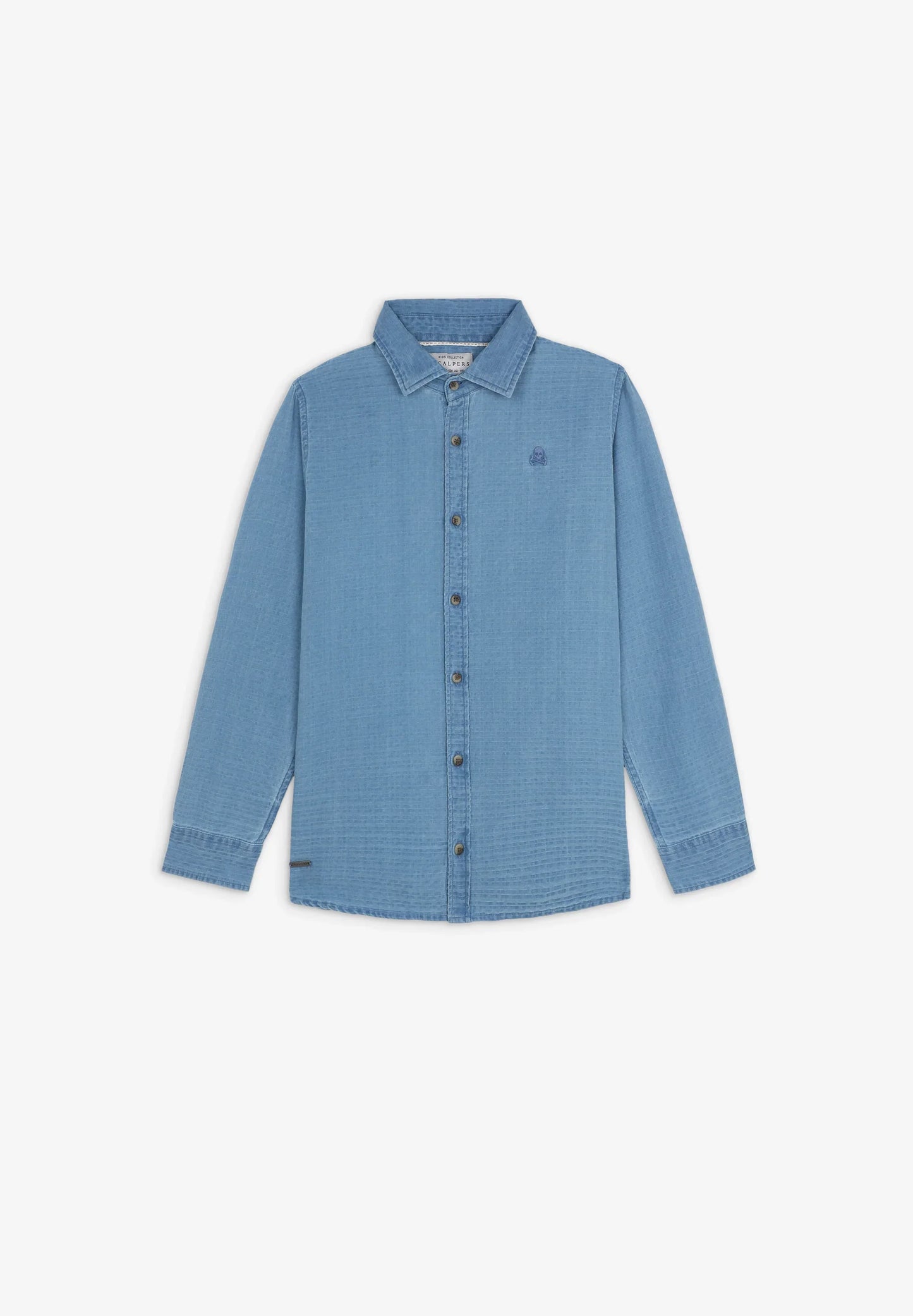 CAMISA DENIM COM BOTÕES