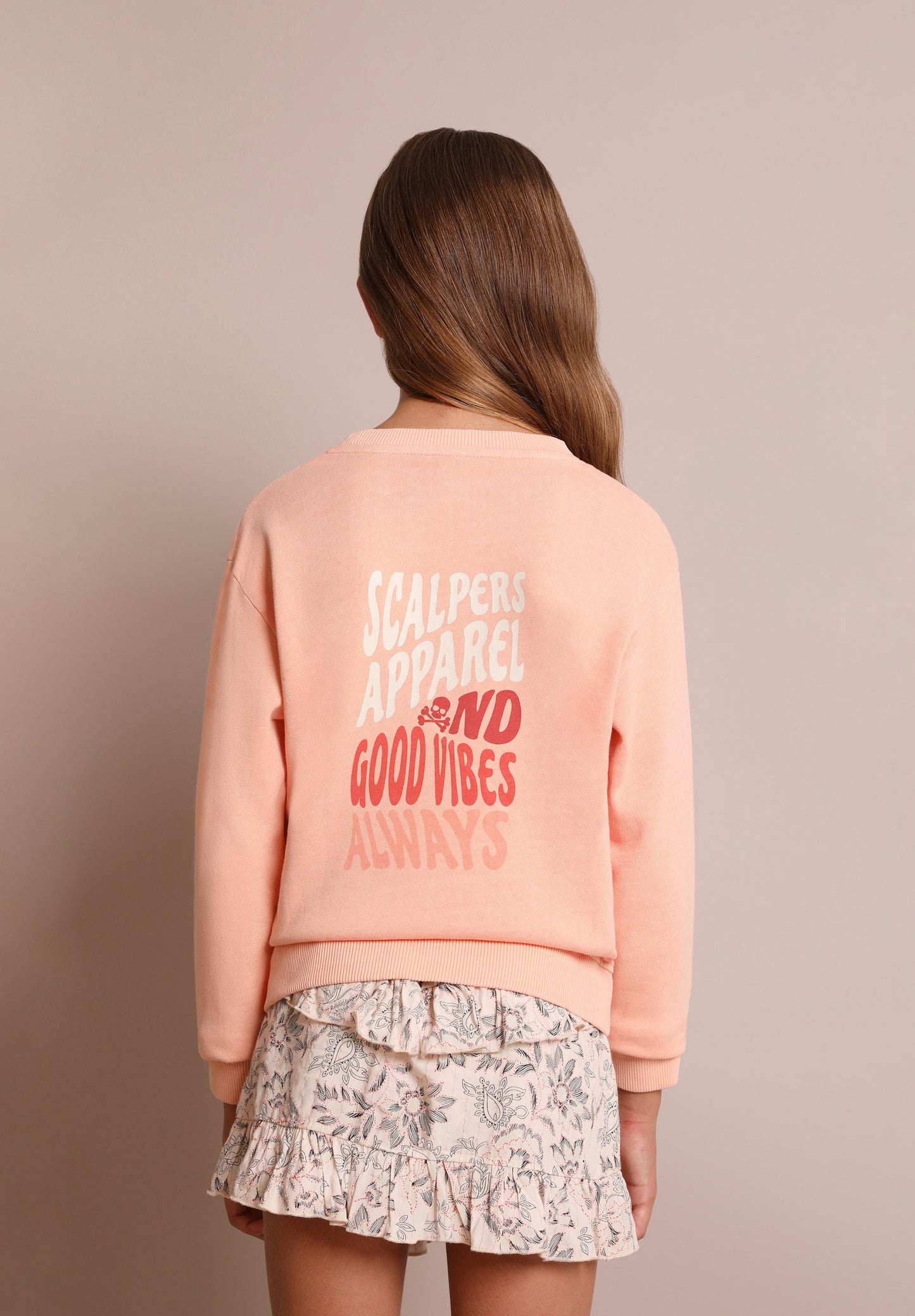 SWEATSHIRT PADRÃO TRASEIRO GOOD VIBES