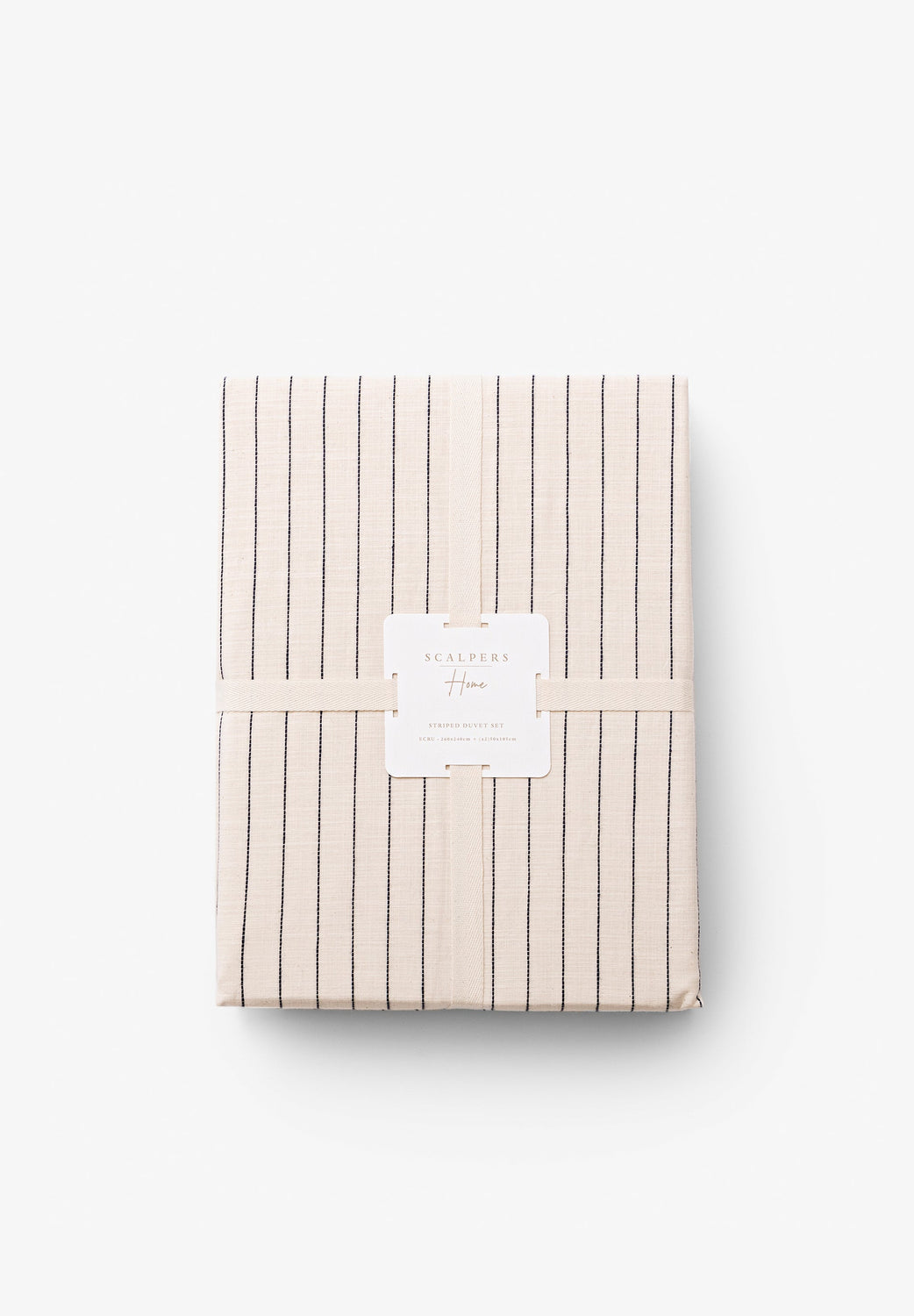 CAMA 180 CM | SET FUNDA NÓRDICA Y ALMOHADAS RAYAS - Scalpers